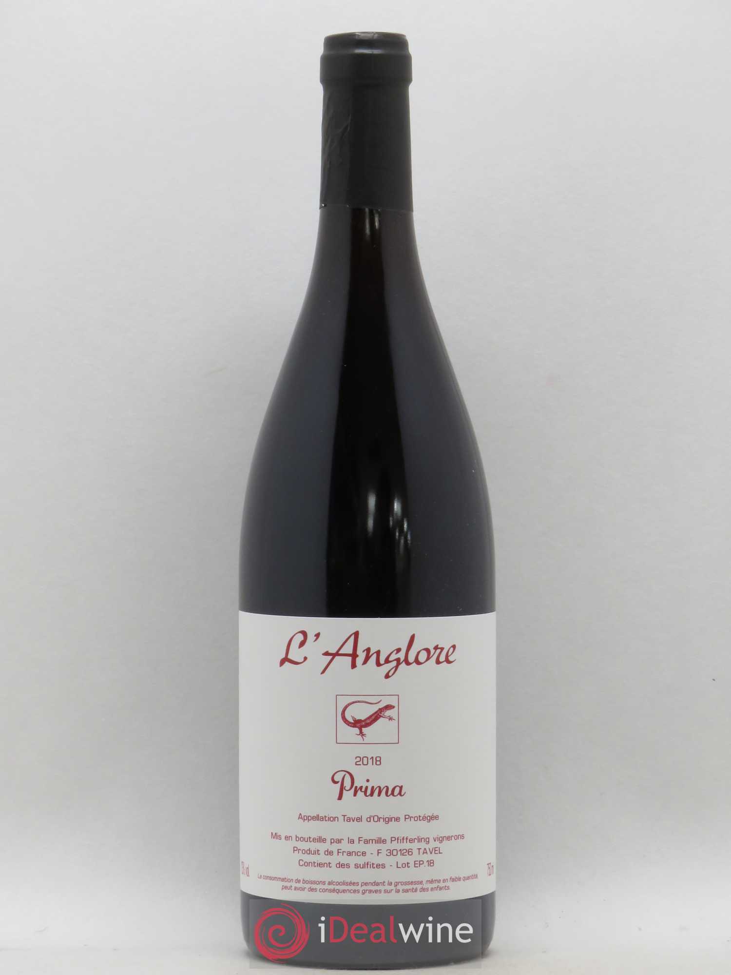 Tavel Prima L'Anglore 2018 - Posten von 1 Flasche - 0
