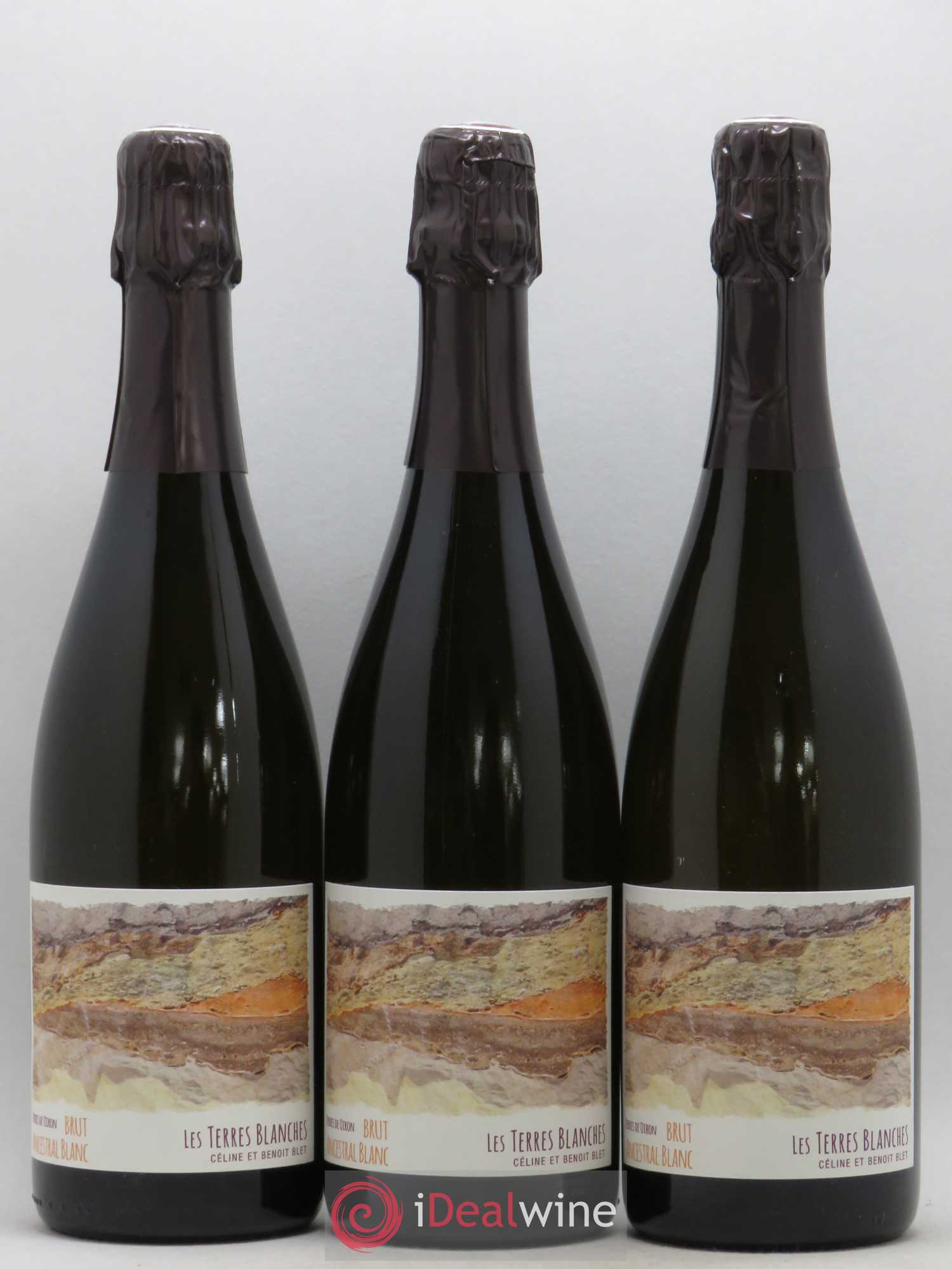 Vin de France Terres de Oiron Méthode Ancestrale Chenin Domaine des Terres Blanches 2017 - Posten von 3 Flaschen - 0