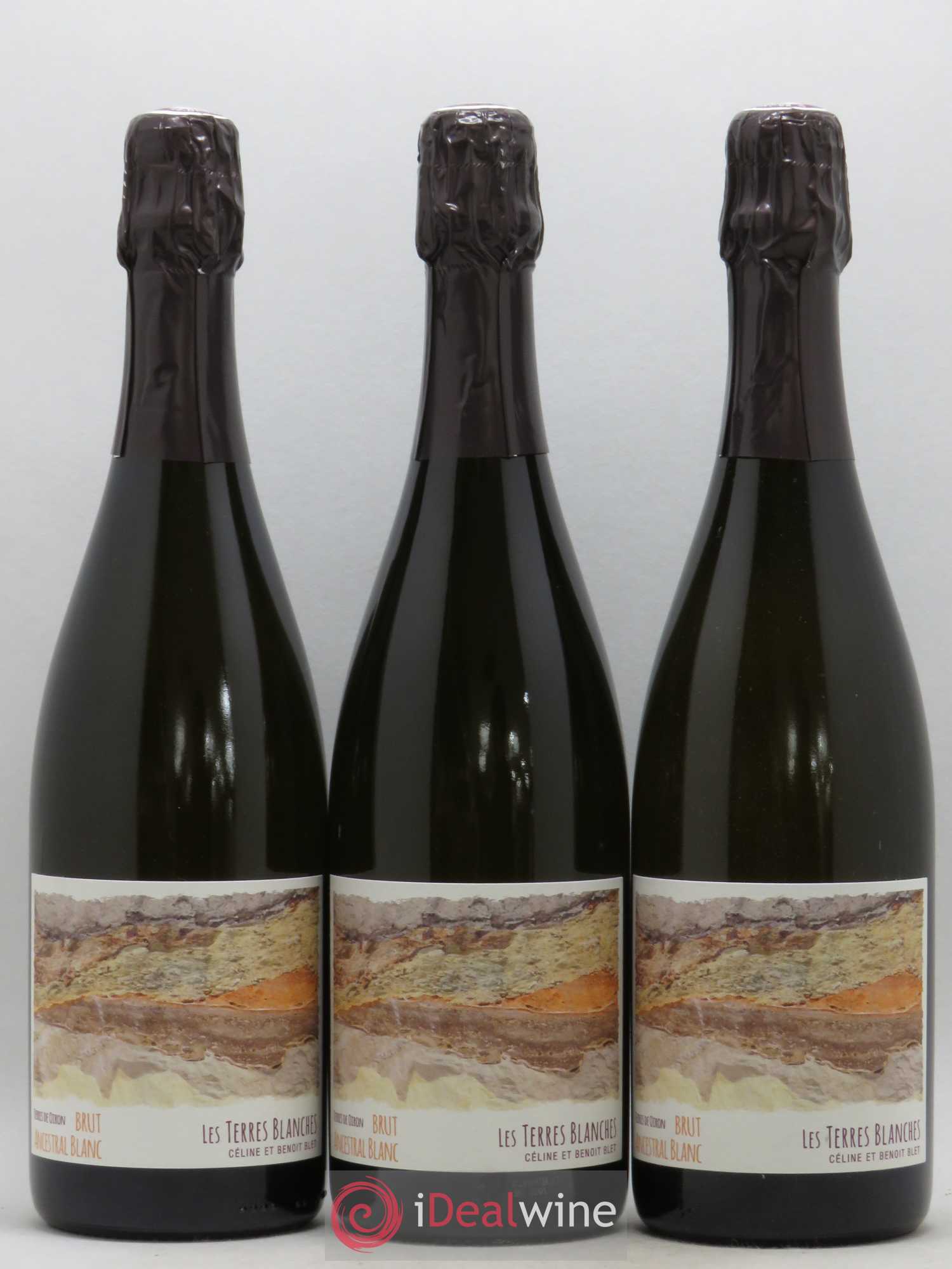 Vin de France Terres de Oiron Méthode Ancestrale Chenin Domaine des Terres Blanches 2017 - Posten von 3 Flaschen - 0