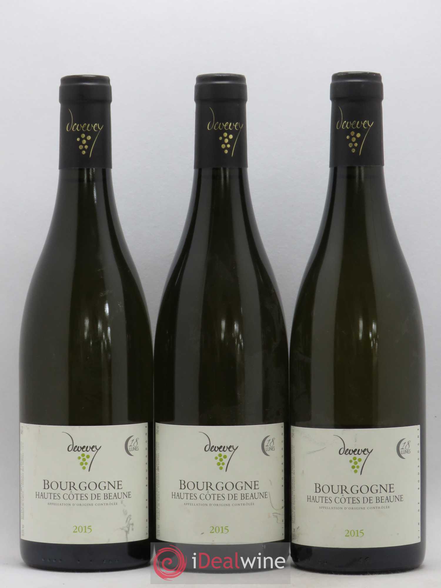 Hautes-Côtes de Beaune Domaine Devevey 2015 - Posten von 3 Flaschen - 0