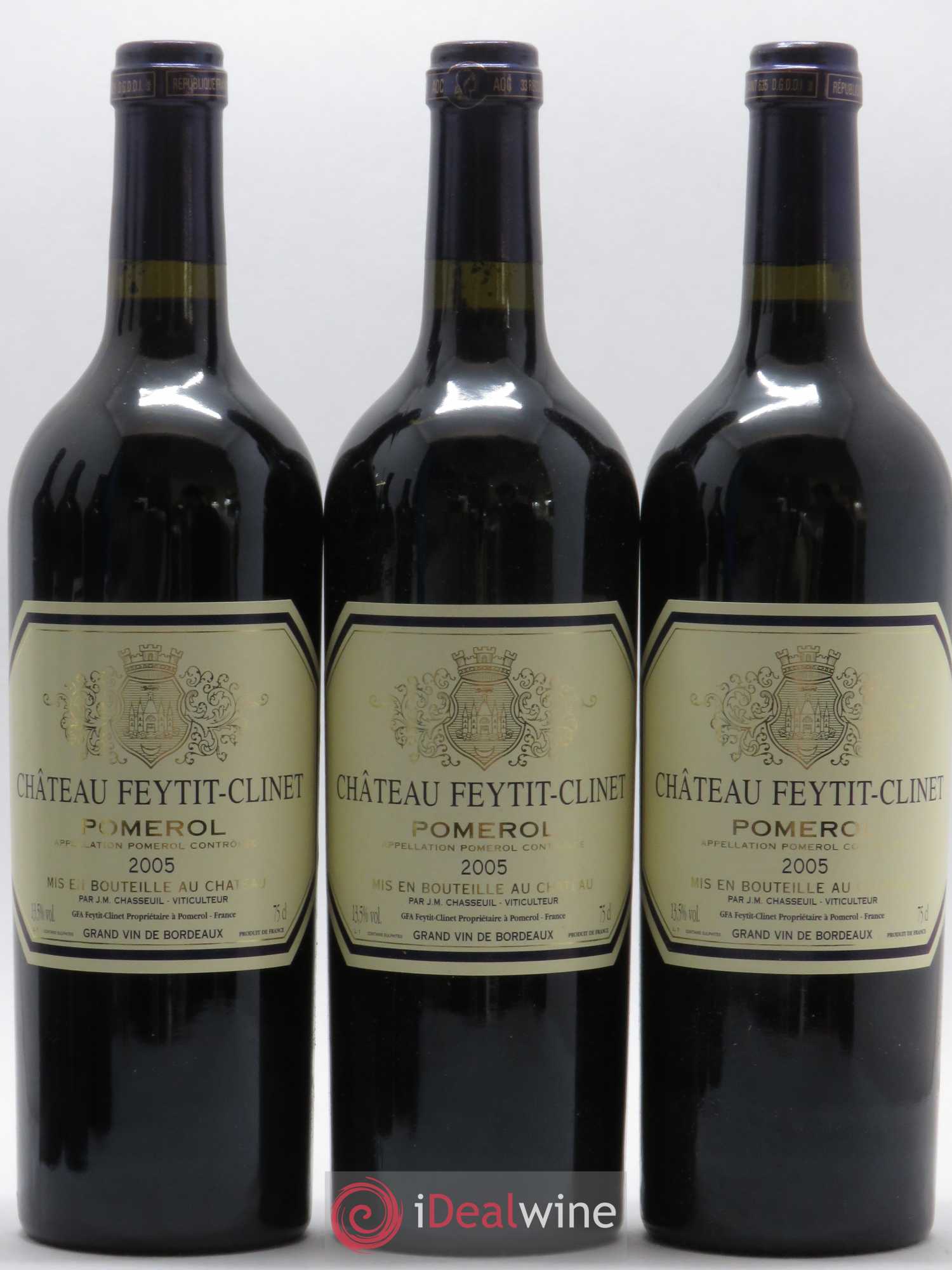 Château Feytit-Clinet 2005 - Lot de 6 bouteilles - 1