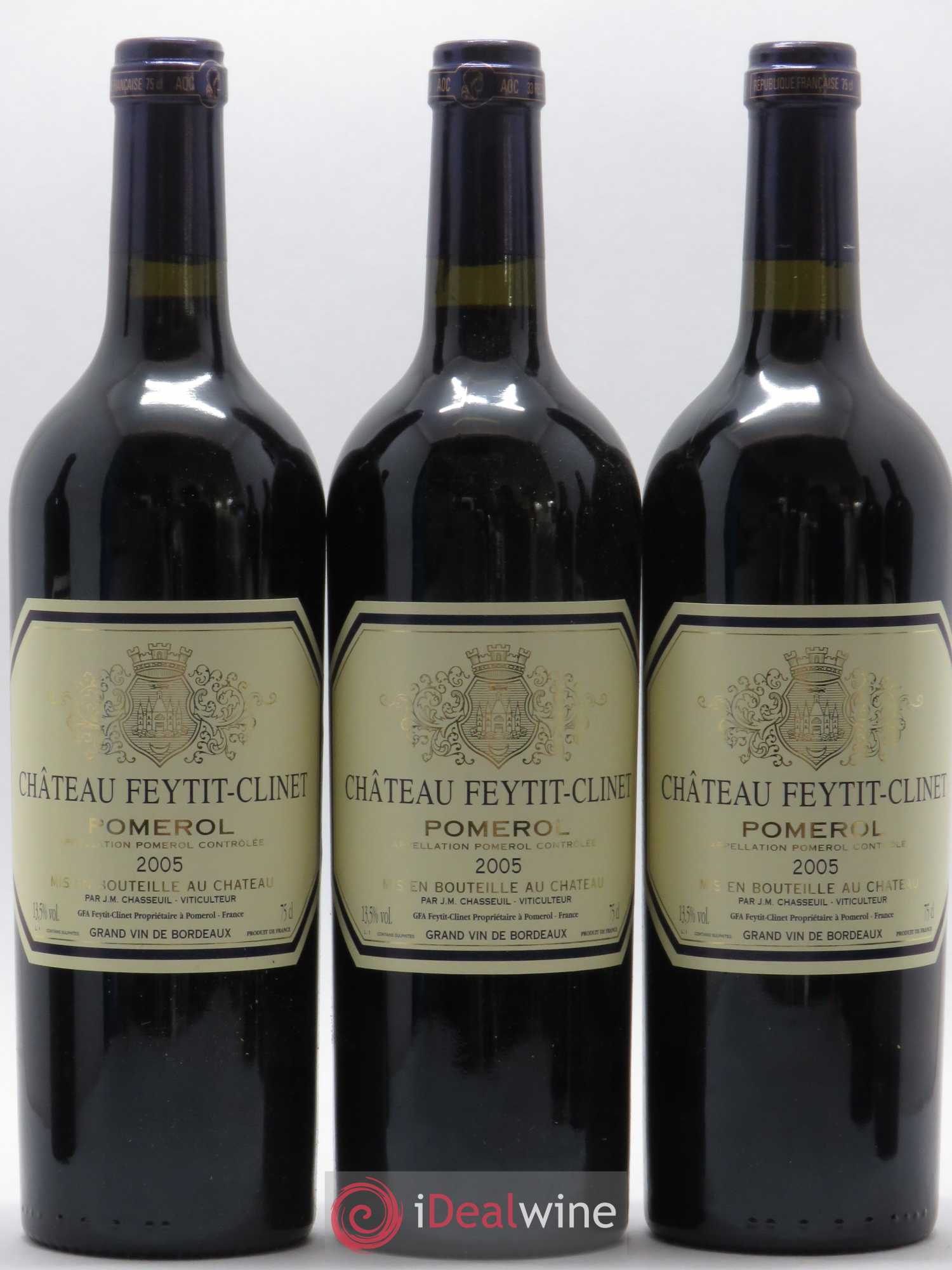 Château Feytit-Clinet 2005 - Lot de 6 bouteilles - 2