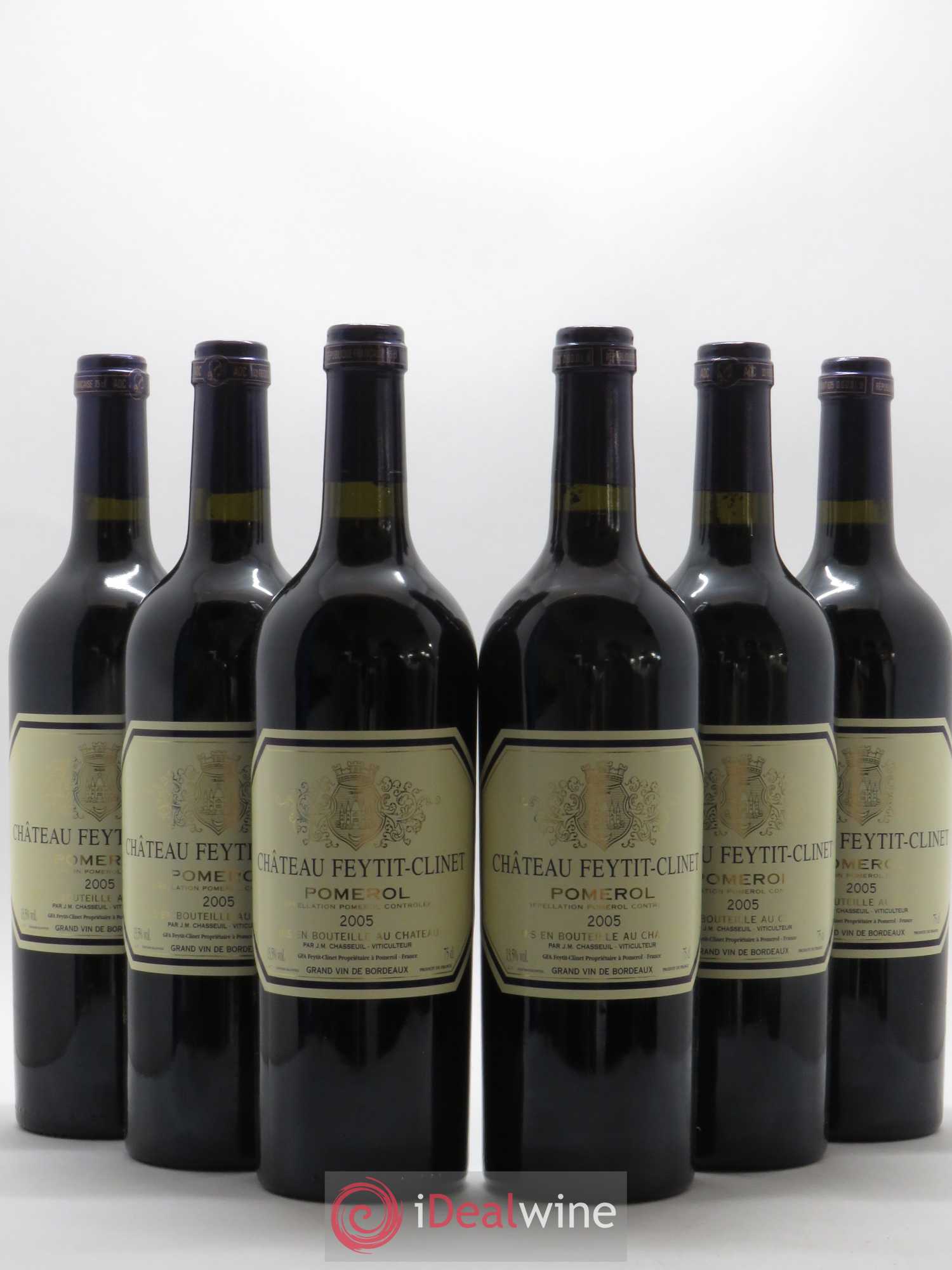 Château Feytit-Clinet 2005 - Lot de 6 bouteilles - 0