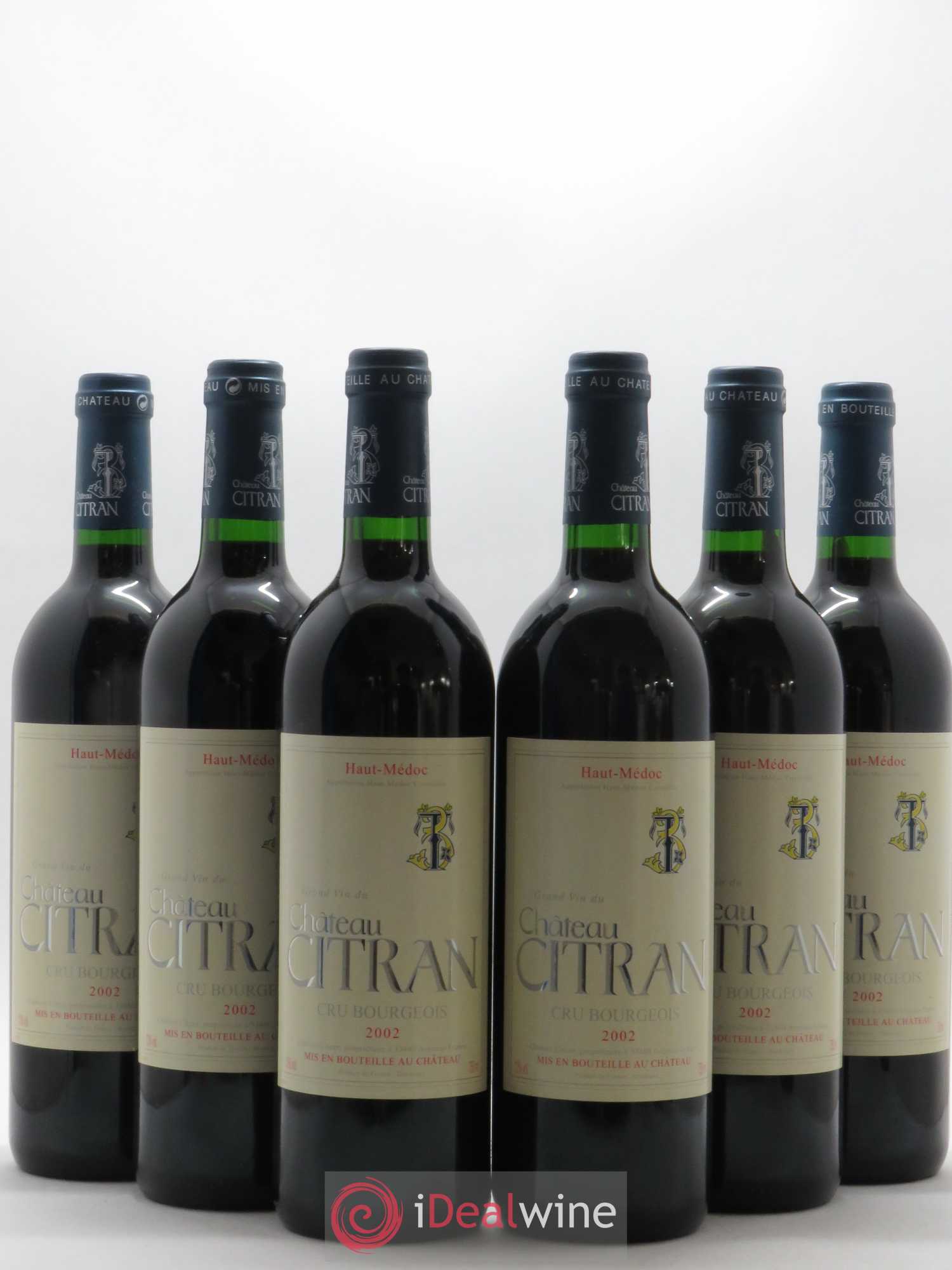 Château Citran Cru Bourgeois 2002 - Lot de 6 bouteilles - 0