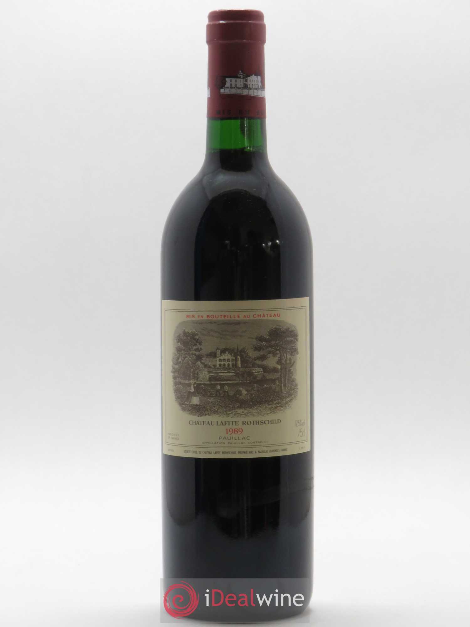 Château Lafite Rothschild 1er Grand Cru Classé 1989 - Lot de 1 bouteille - 0