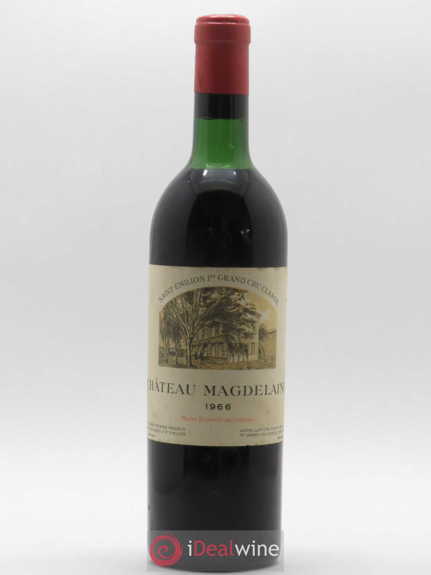 Château Magdelaine 1966 - Lot de 1 bouteille - 0