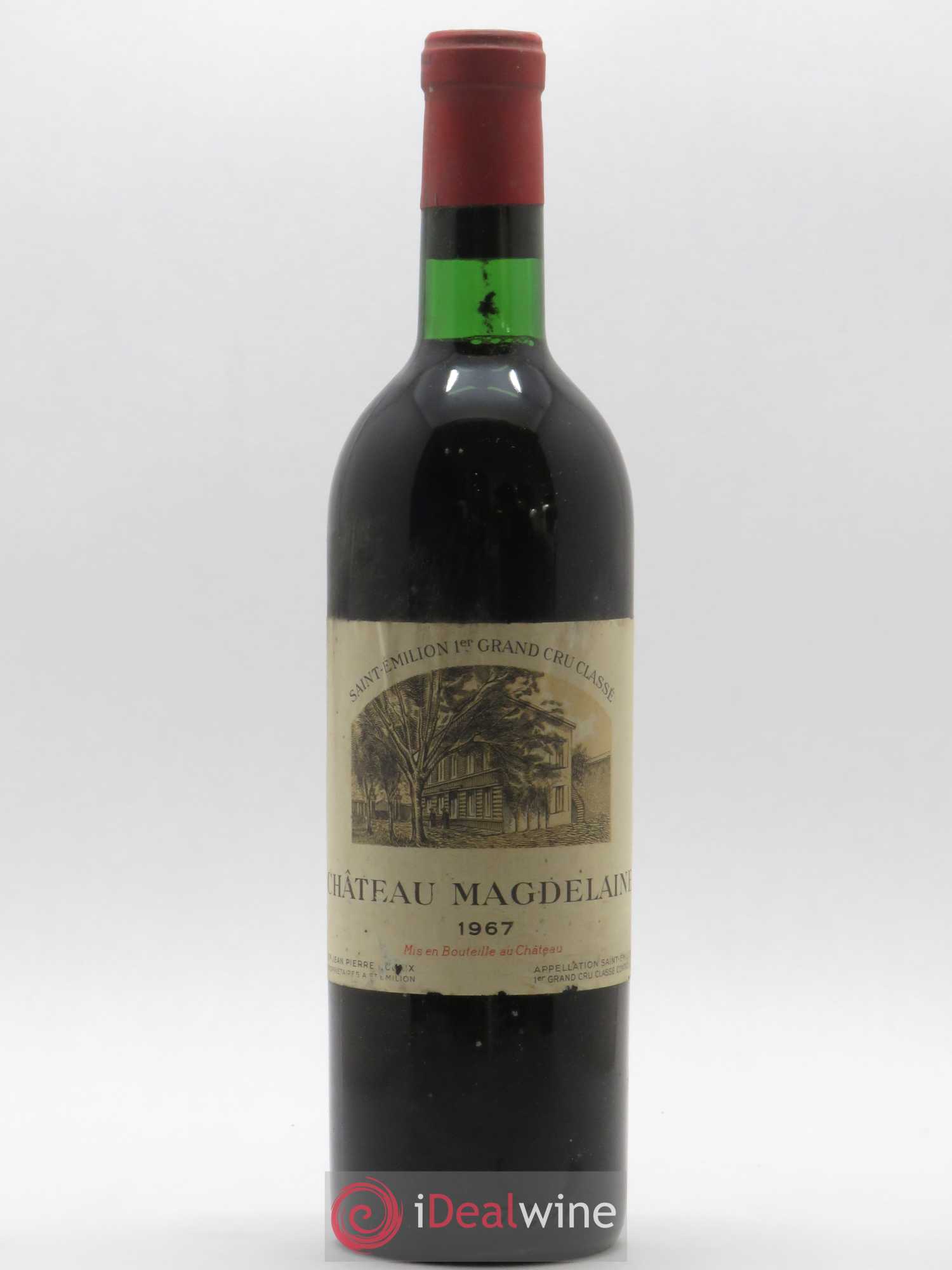 Château Magdelaine 1967 - Lot de 1 bouteille - 0