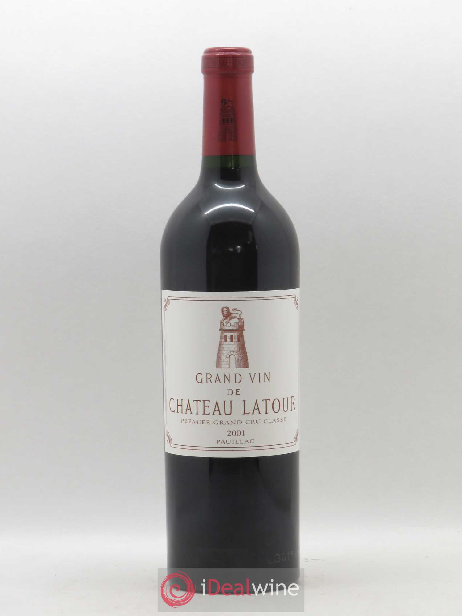 Château Latour 1er Grand Cru Classé 2001 - Lot de 1 bouteille - 0