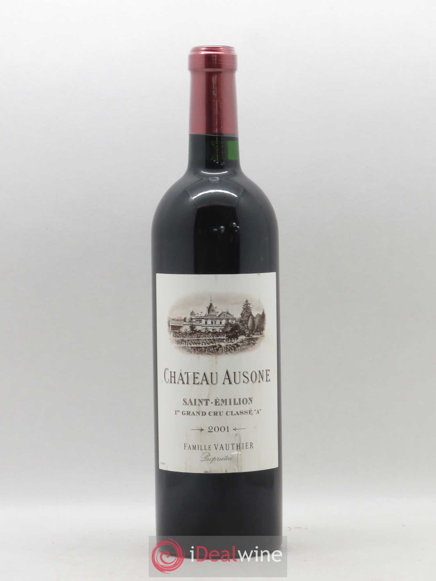 Château Ausone 1er Grand Cru Classé A 2001 - Lot de 1 bouteille - 0