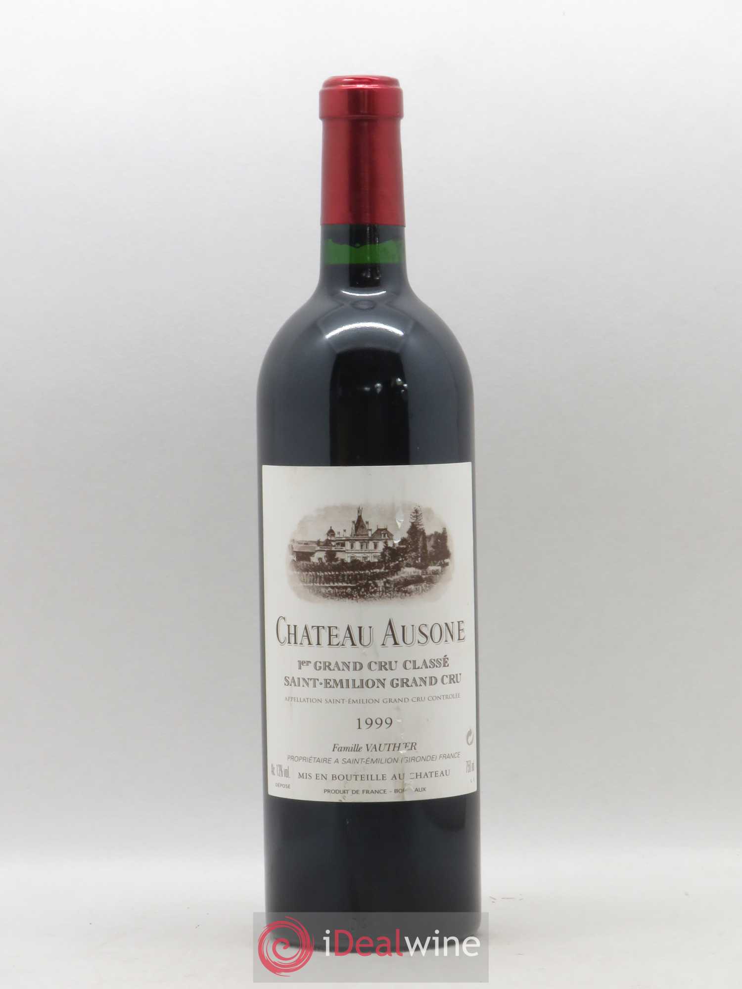 Château Ausone 1er Grand Cru Classé A 1999 - Lot de 1 bouteille - 0