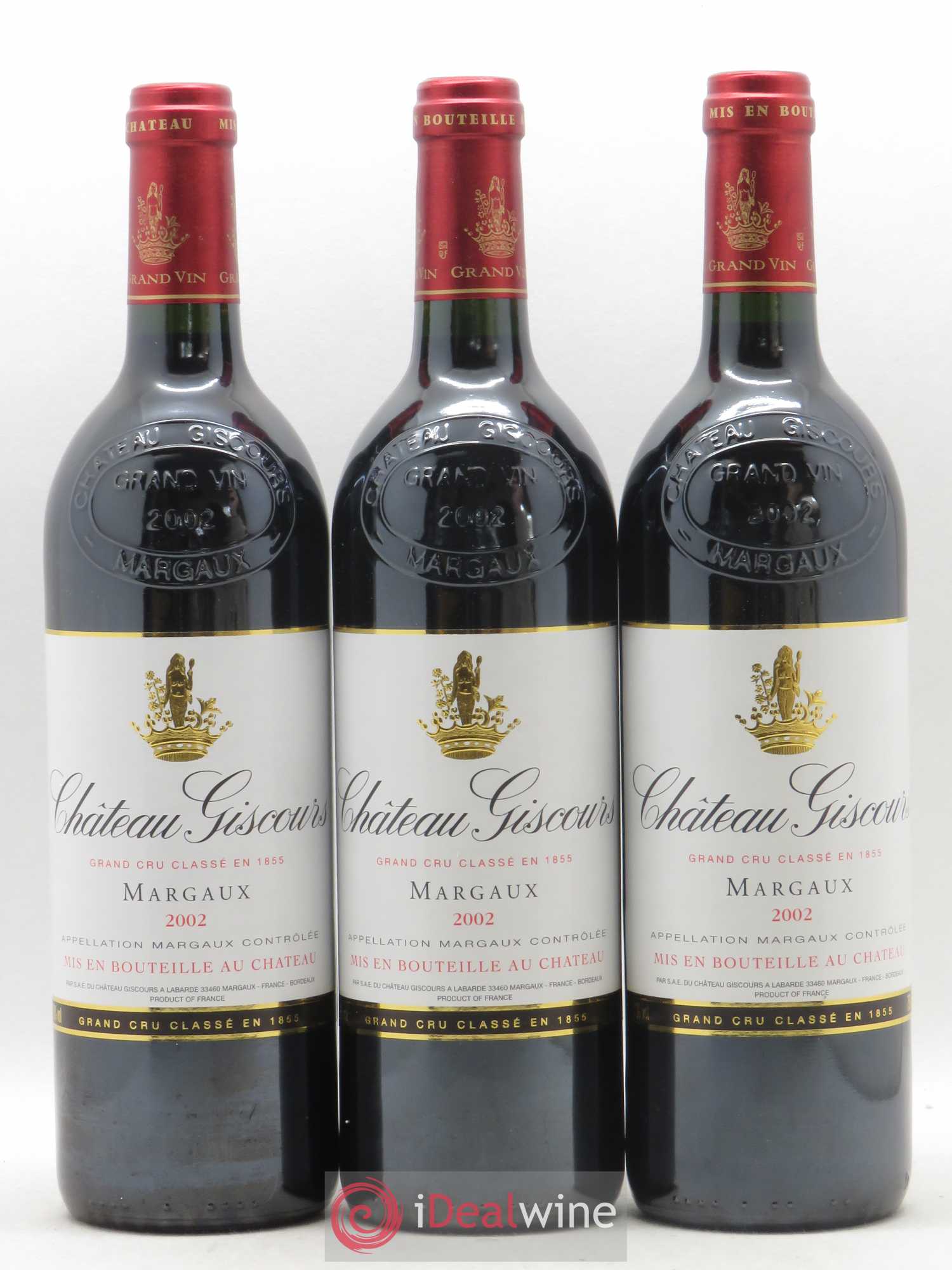 Château Giscours 3ème Grand Cru Classé 2002 - Lot de 6 bouteilles - 2
