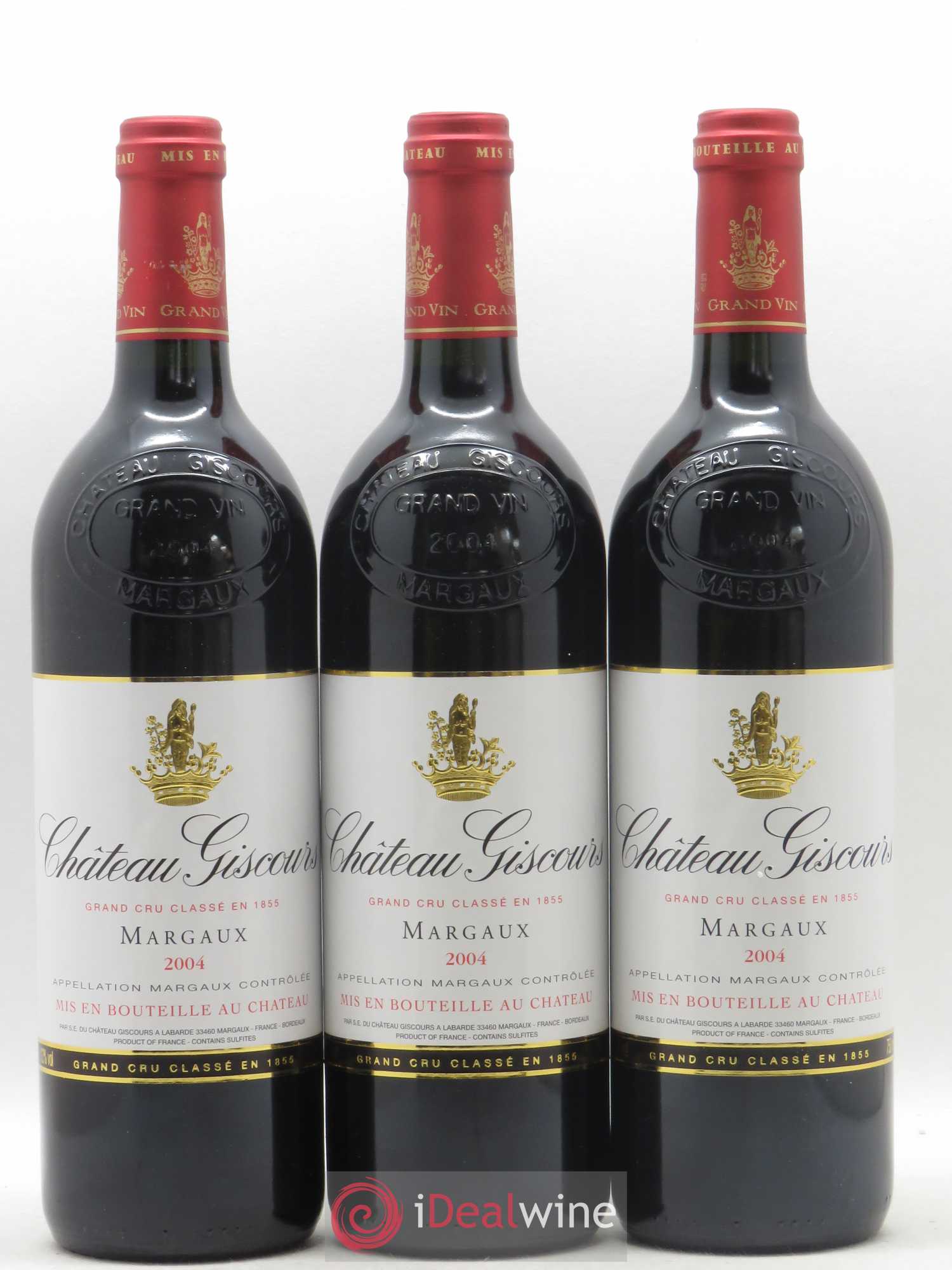 Château Giscours 3ème Grand Cru Classé 2004 - Lot de 6 bouteilles - 1