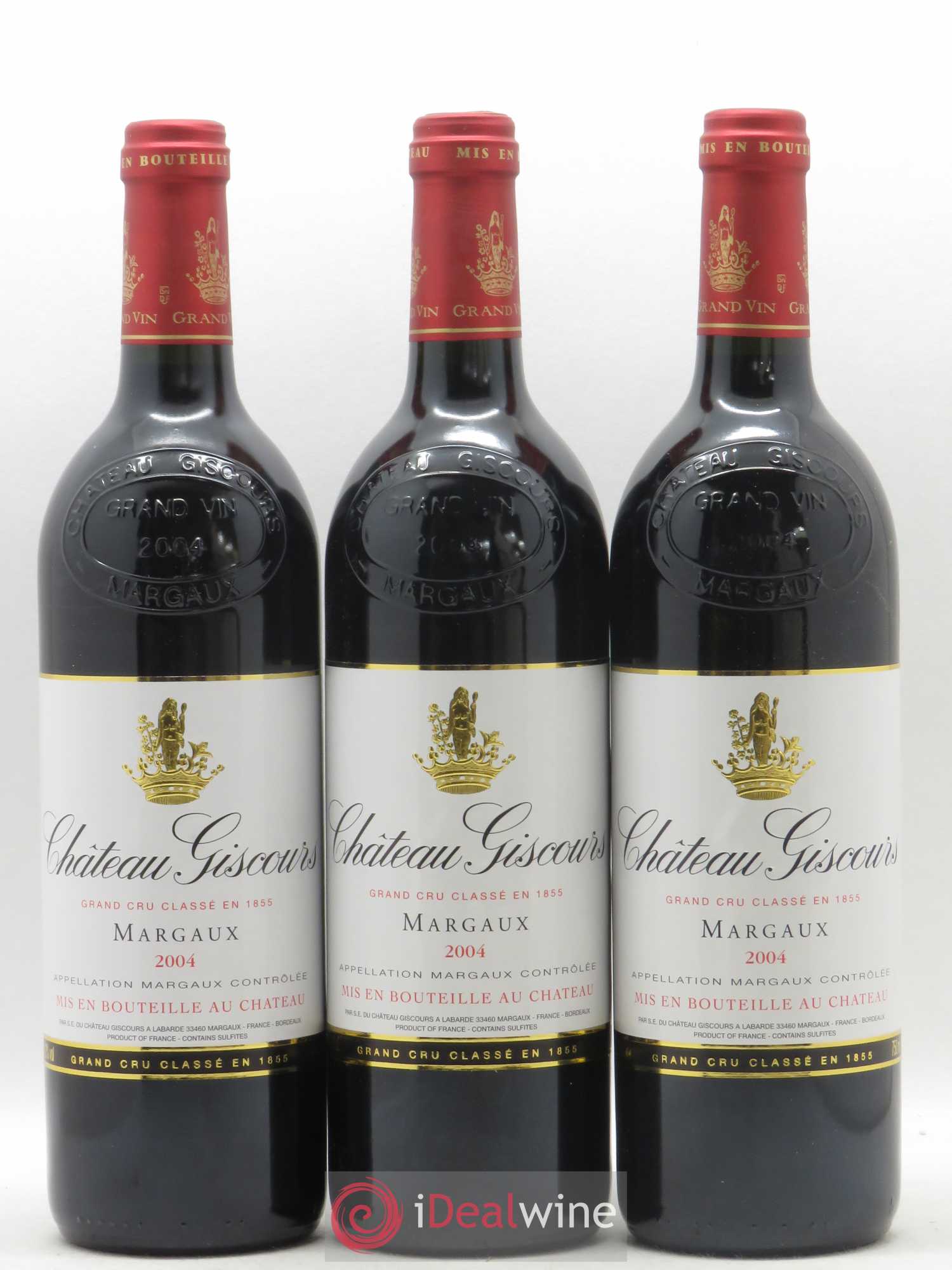 Château Giscours 3ème Grand Cru Classé 2004 - Lot de 6 bouteilles - 2