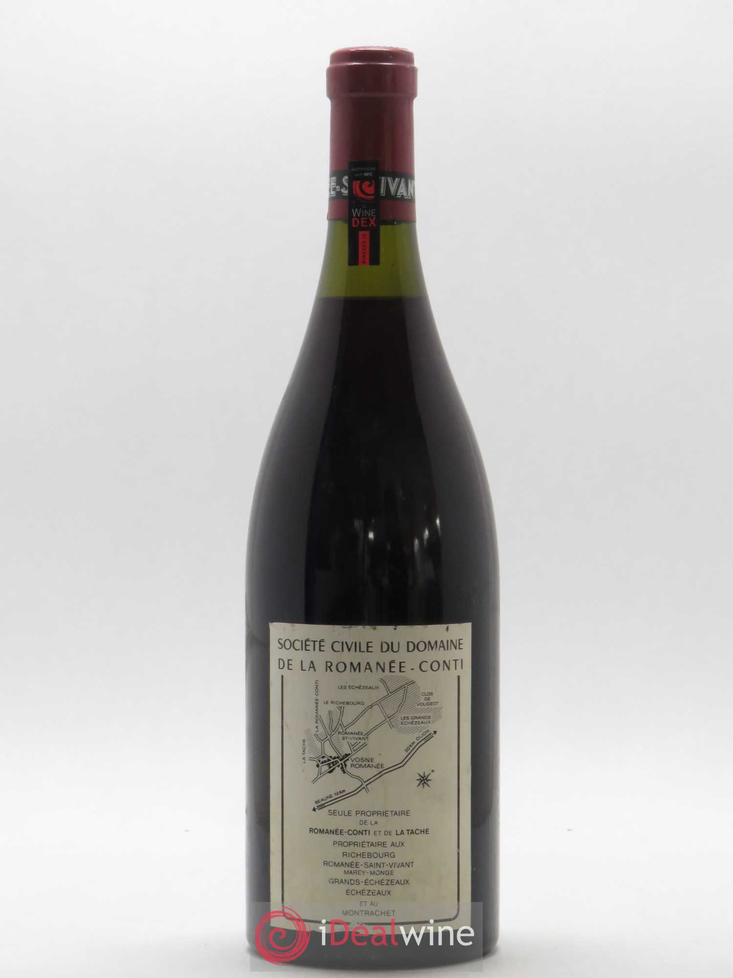 Romanée-Saint-Vivant Grand Cru Domaine de la Romanée-Conti 1988 - Lot de 1 bouteille - 1