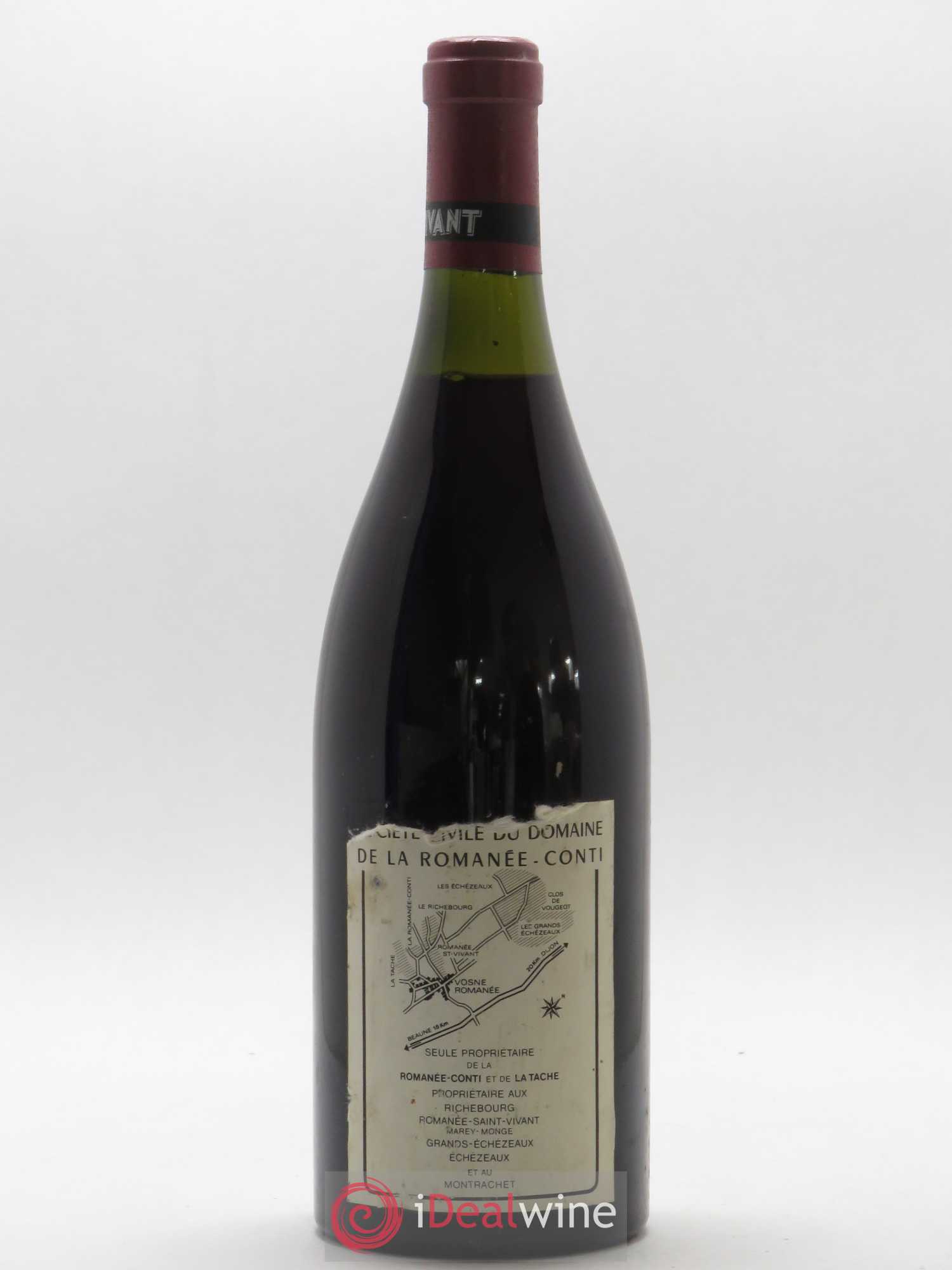 Romanée-Saint-Vivant Grand Cru Domaine de la Romanée-Conti 1988 - Lot de 1 bouteille - 1