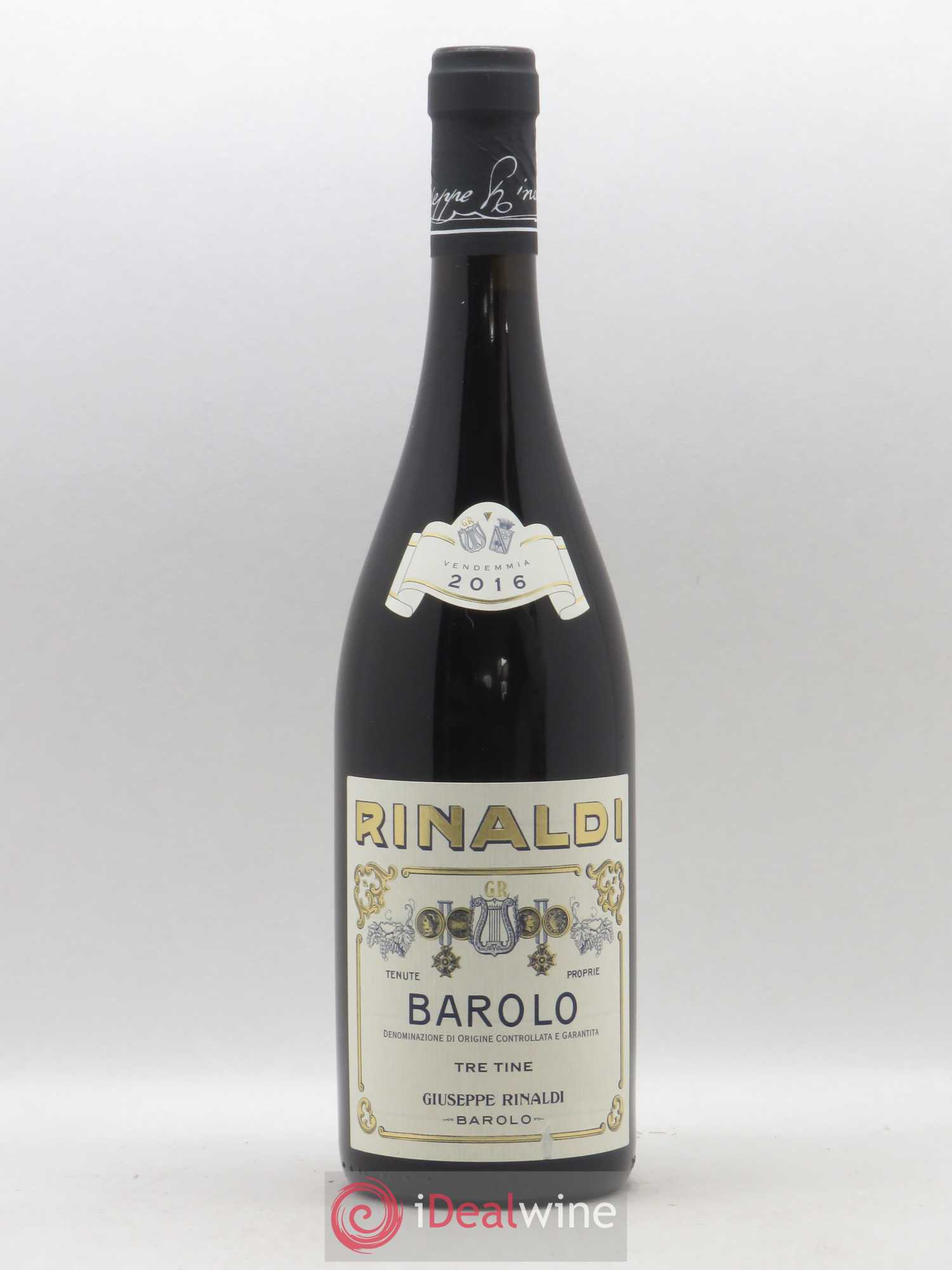 Barolo DOCG Tre Tine Giuseppe Rinaldi 2016 - Posten von 1 Flasche - 0