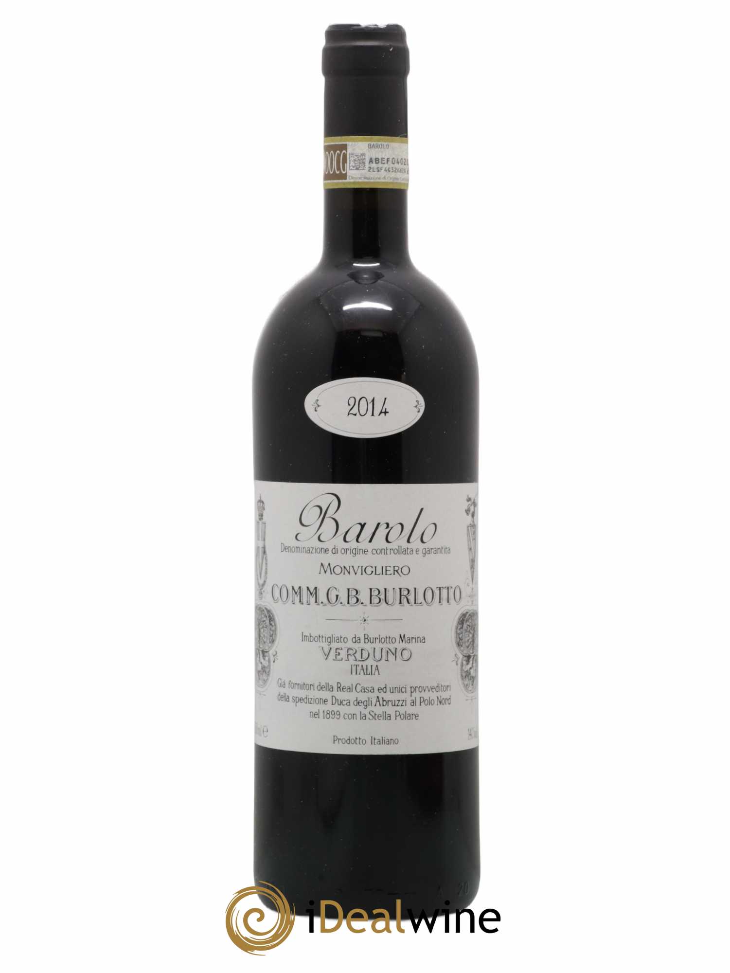 Barolo DOCG Monvigliero Comm. Giovan Battista Burlotto 2014 - Lot de 1 bouteille - 0