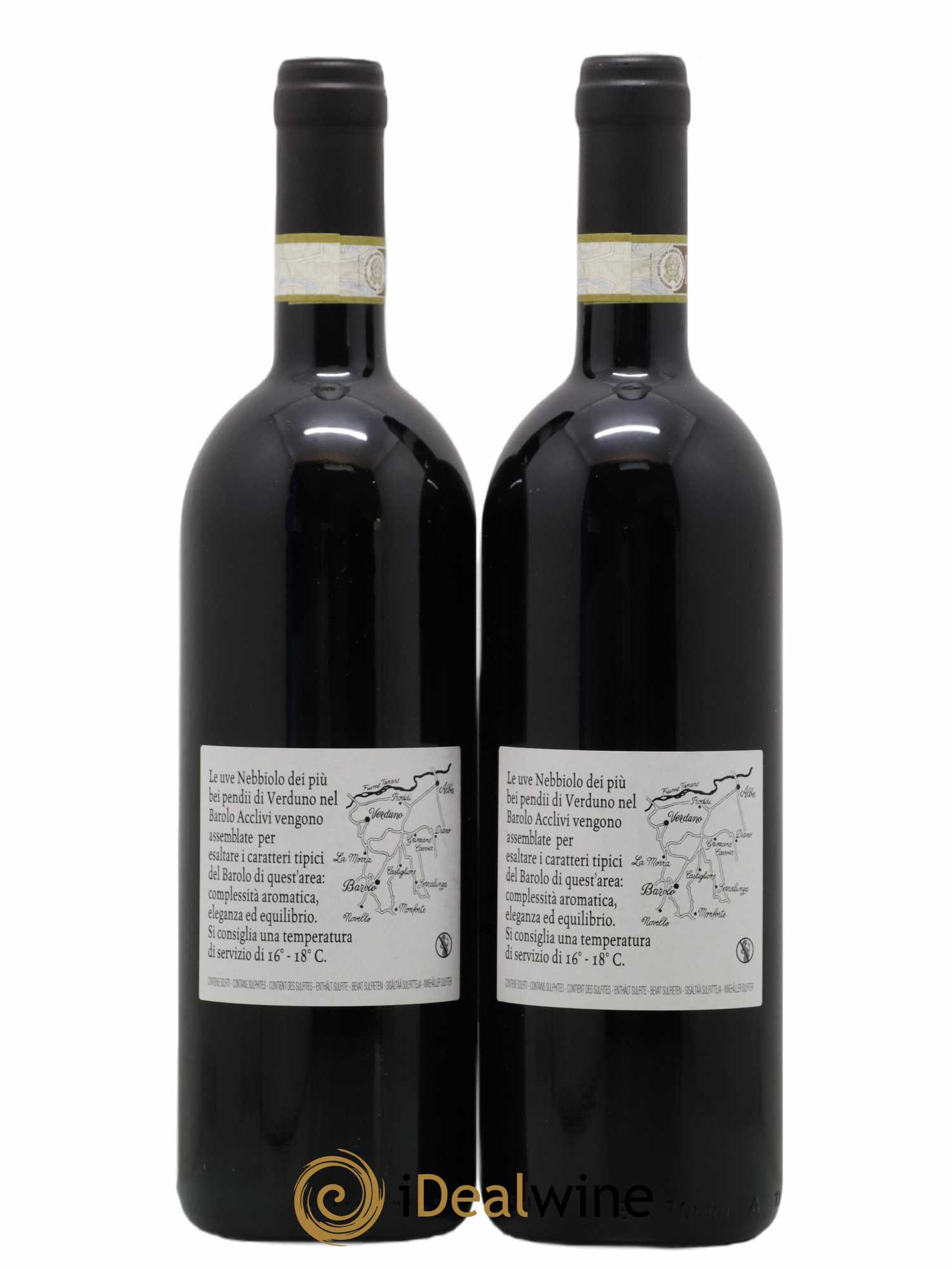 Barolo DOCG Acclivi Comm. Giovan Battista Burlotto 2016 - Lot de 2 bouteilles - 1