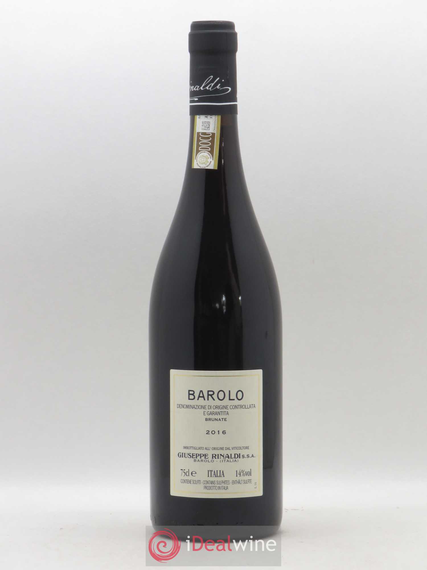 Barolo DOCG Brunate Giuseppe Rinaldi 2016 - Lot of 1 bottle - 1