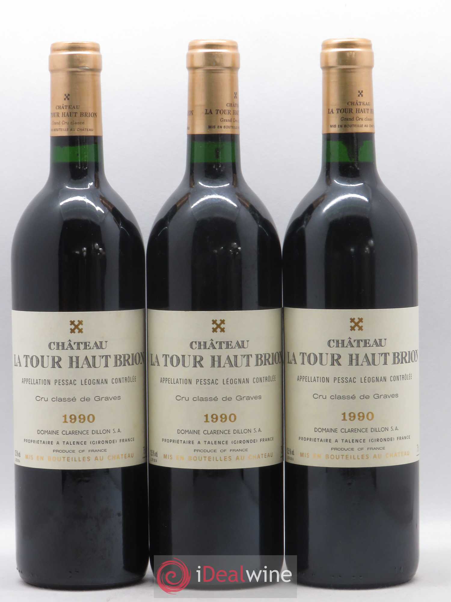 Château la Tour Haut-Brion Cru Classé de Graves 1990 - Posten von 12 Flaschen - 4
