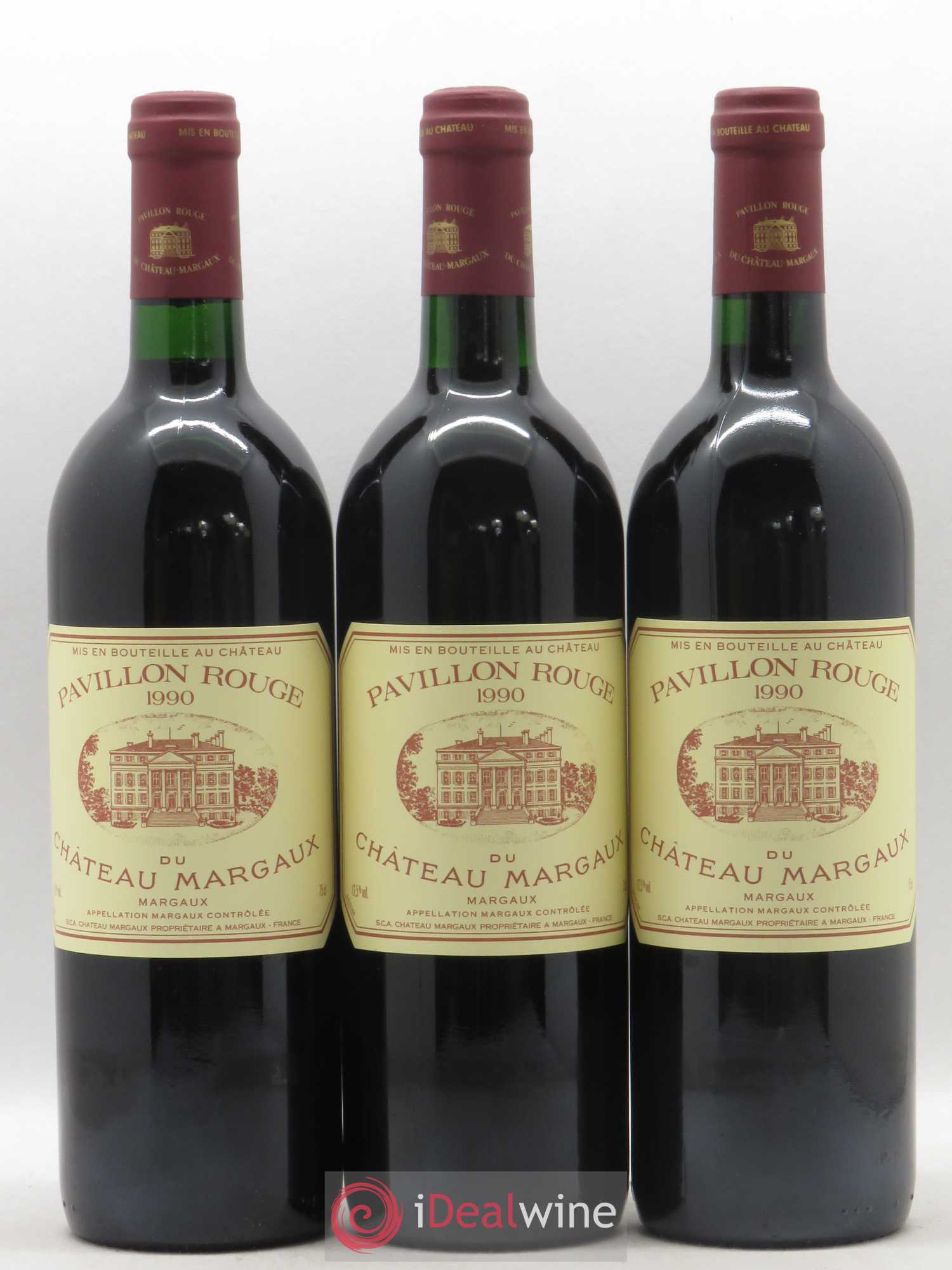 Pavillon Rouge du Château Margaux Second Vin 1990 - Lot de 12 bouteilles - 4