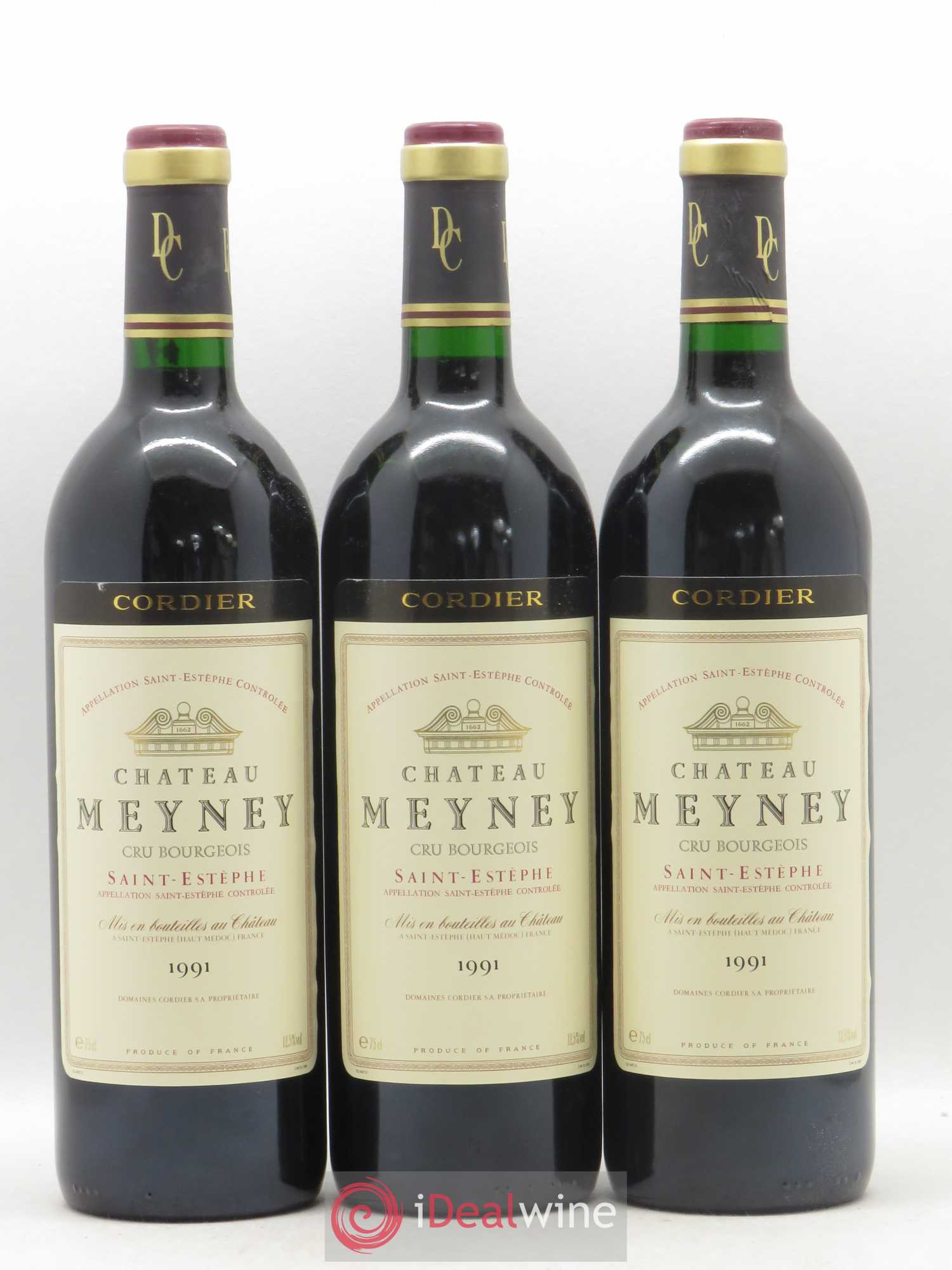 Château Meyney 1991 - Lot de 12 bouteilles - 1