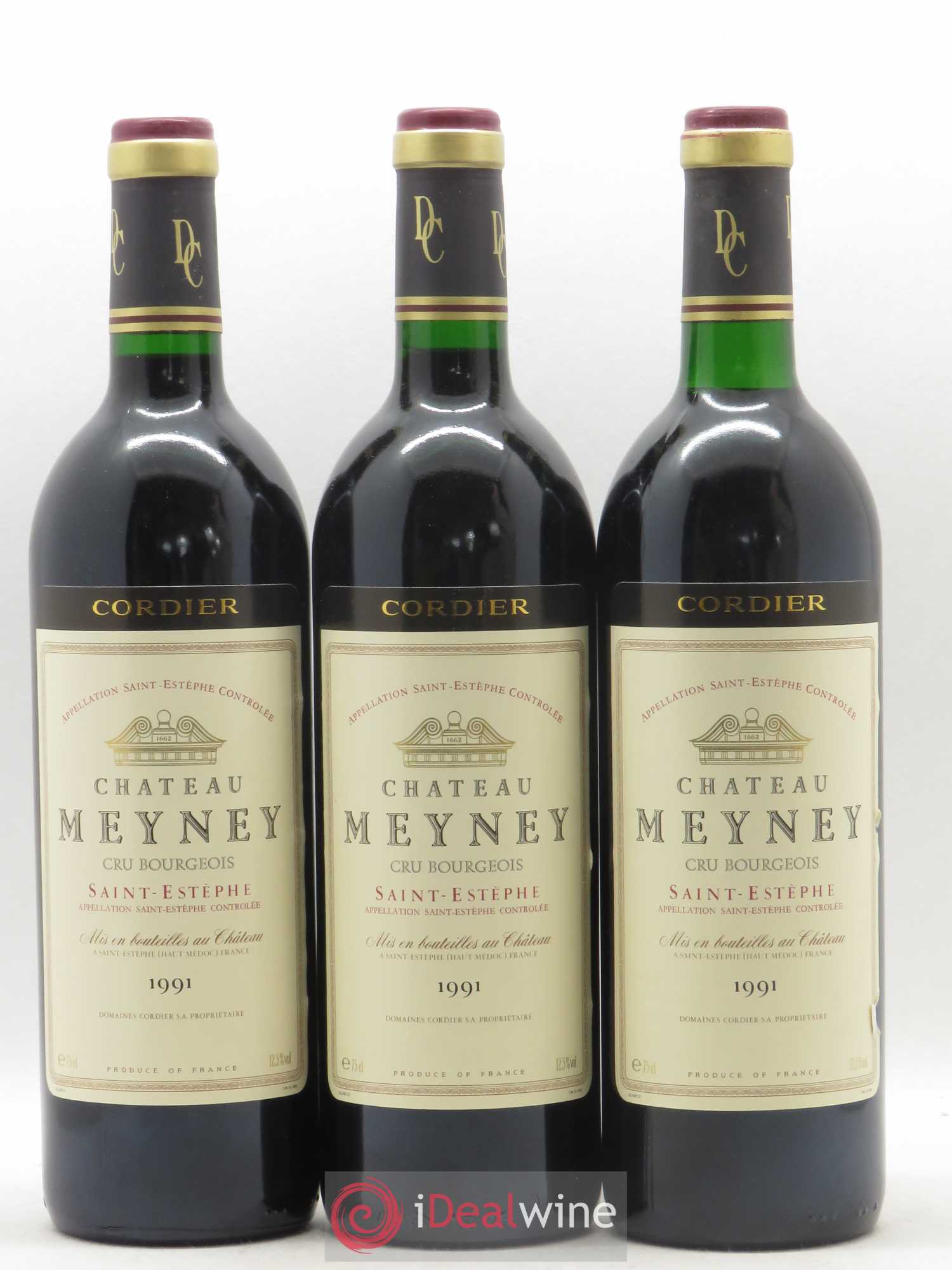 Château Meyney 1991 - Lot de 12 bouteilles - 2