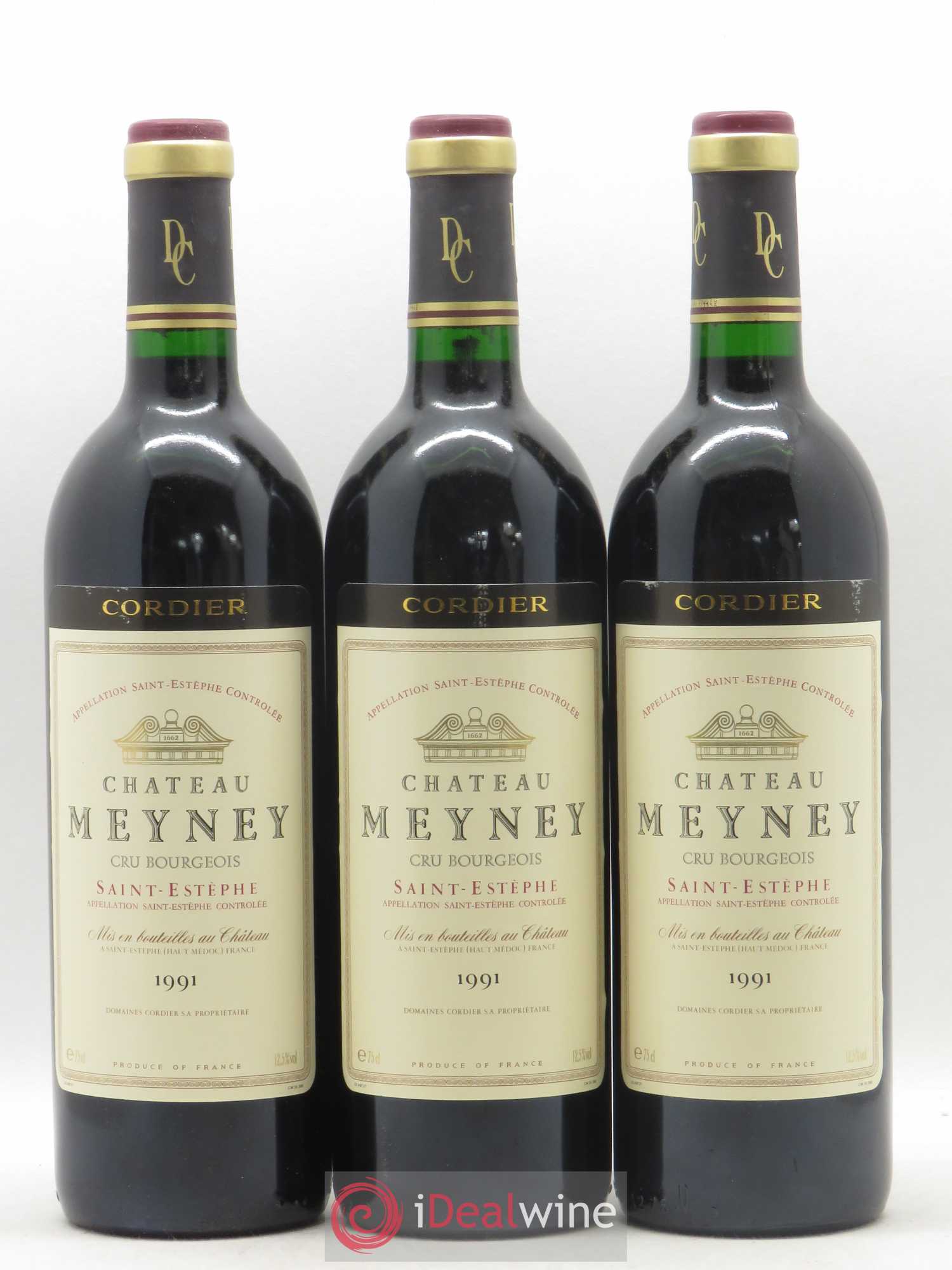 Château Meyney 1991 - Lot de 12 bouteilles - 3
