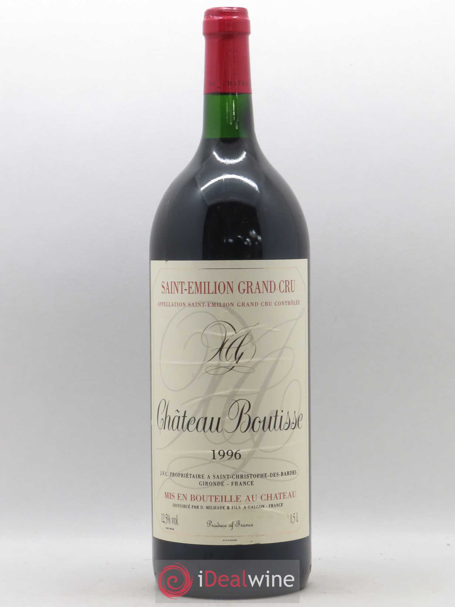 Saint-Émilion Château Boutisse 1996 - Lot de 1 magnum - 0