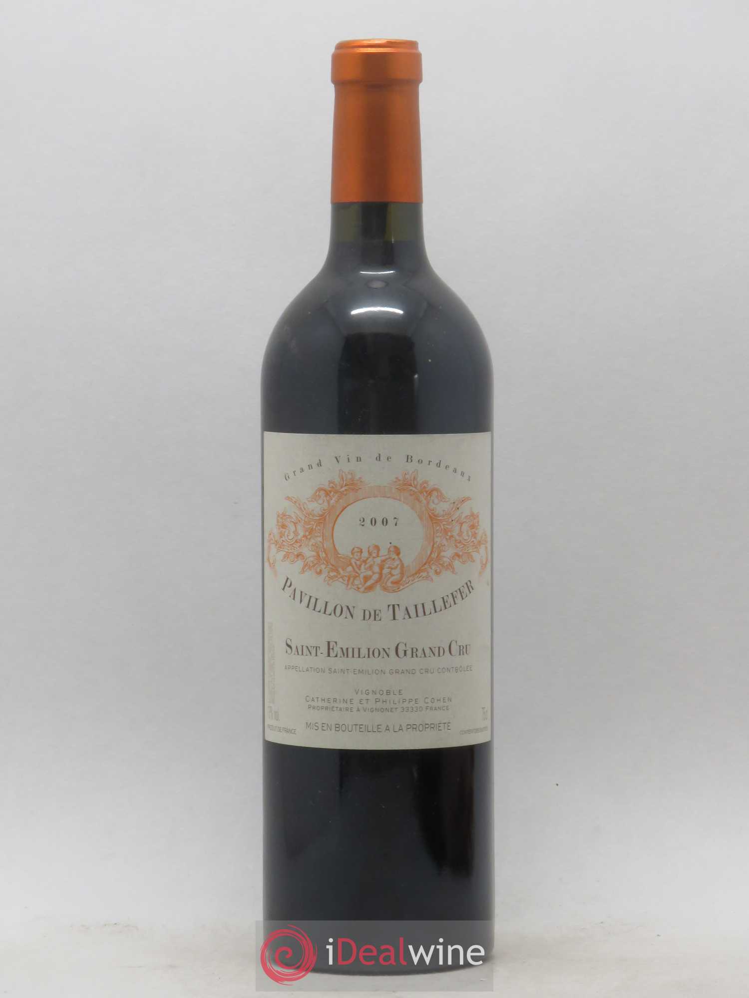 Saint-Émilion Grand Cru Pavillon de Taillefer 2007 - Posten von 1 Flasche - 0