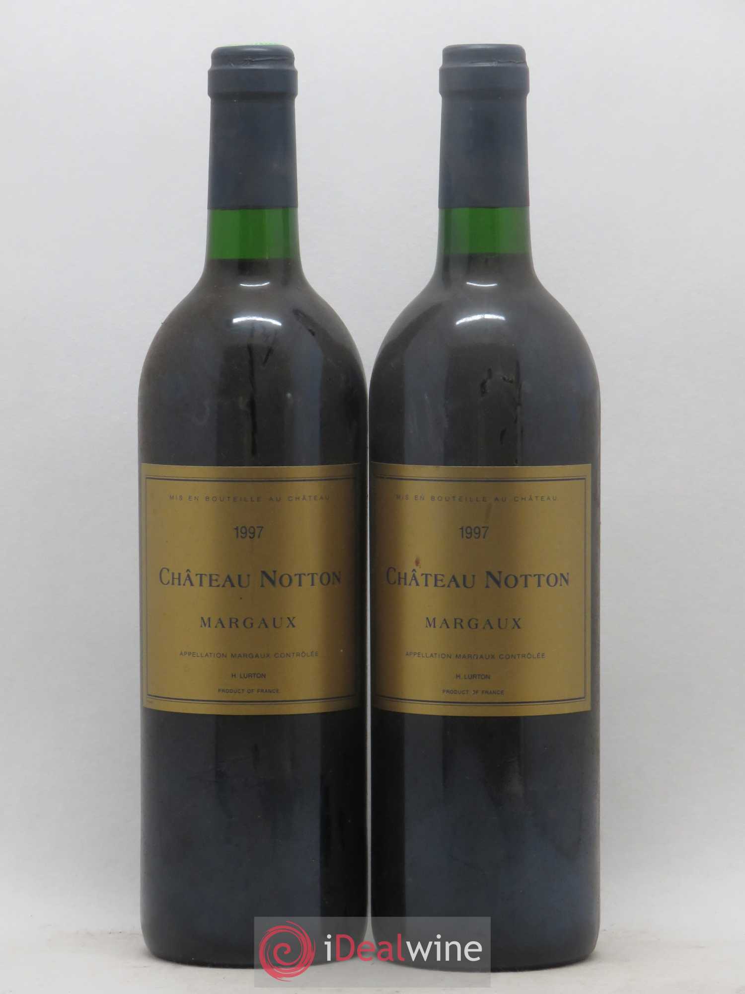 Château Notton (sans prix de réserve) 1997 - Lot de 2 bouteilles - 0