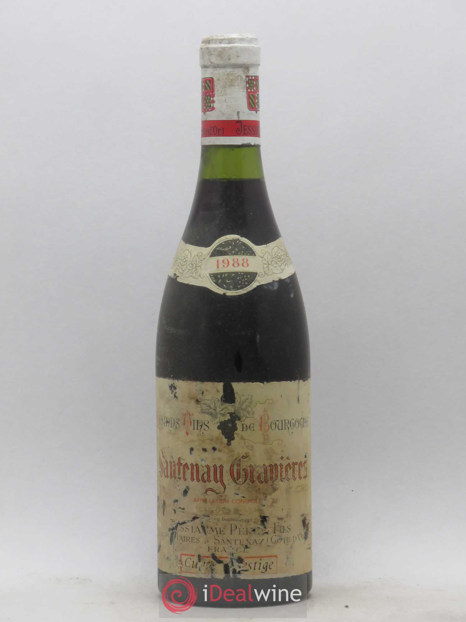 Santenay 1er Cru Gavières Jessiaume Cuvée Prestige 1988 - Posten von 1 Flasche - 0