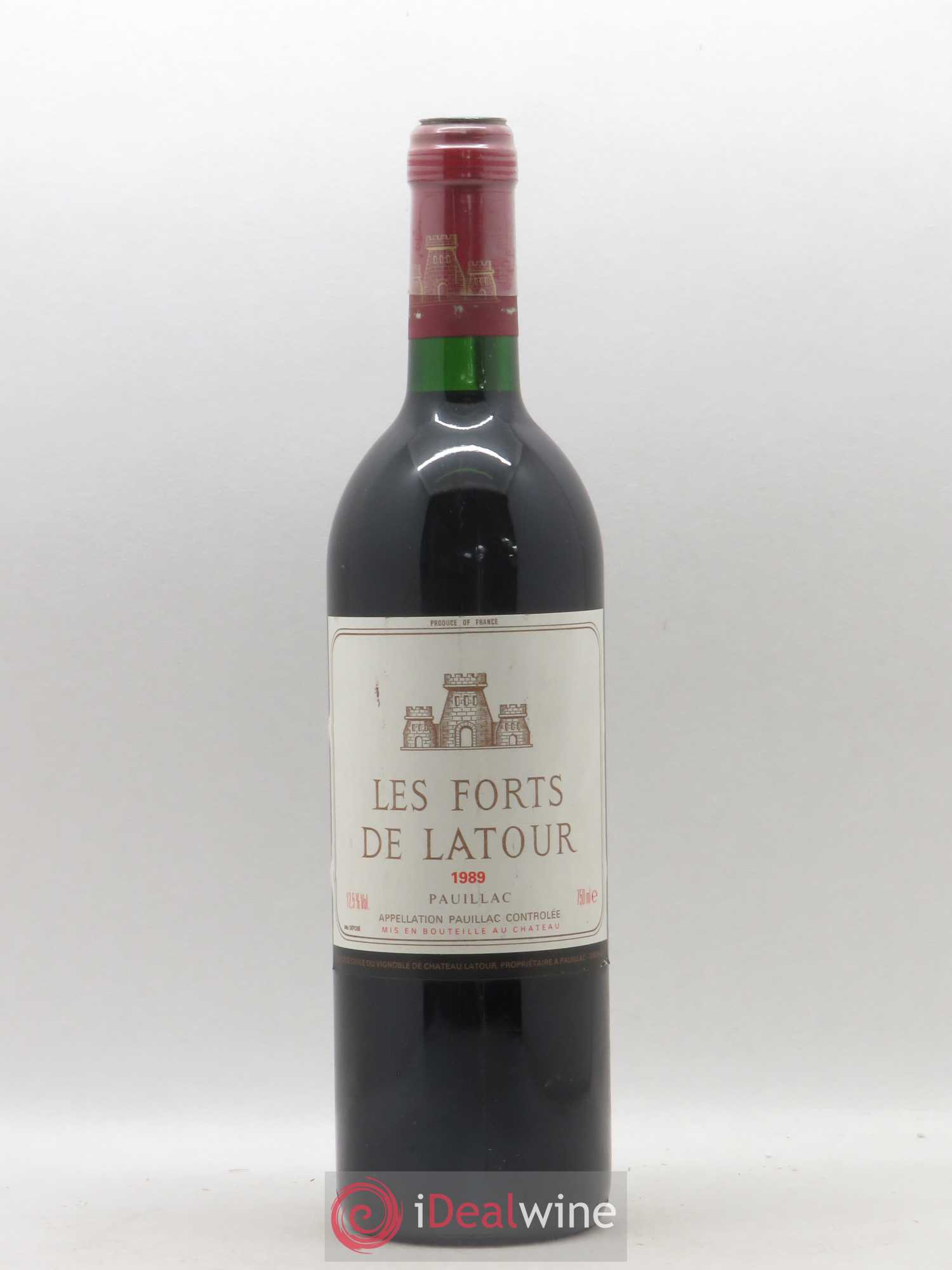 Les Forts de Latour Second Vin 1989 - Lot de 1 bouteille - 0