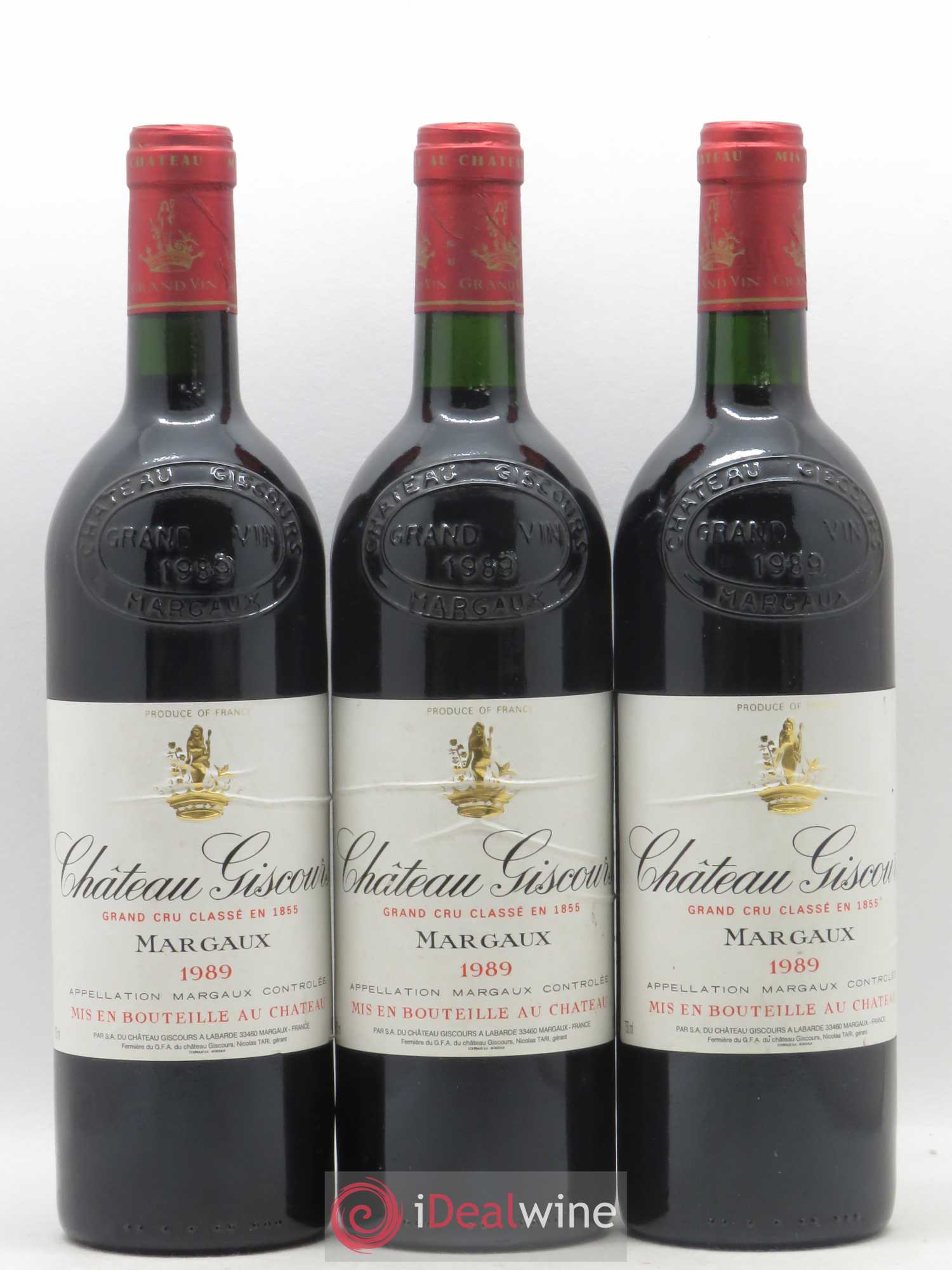 Château Giscours 3ème Grand Cru Classé 1989 - Lot de 6 bouteilles - 1