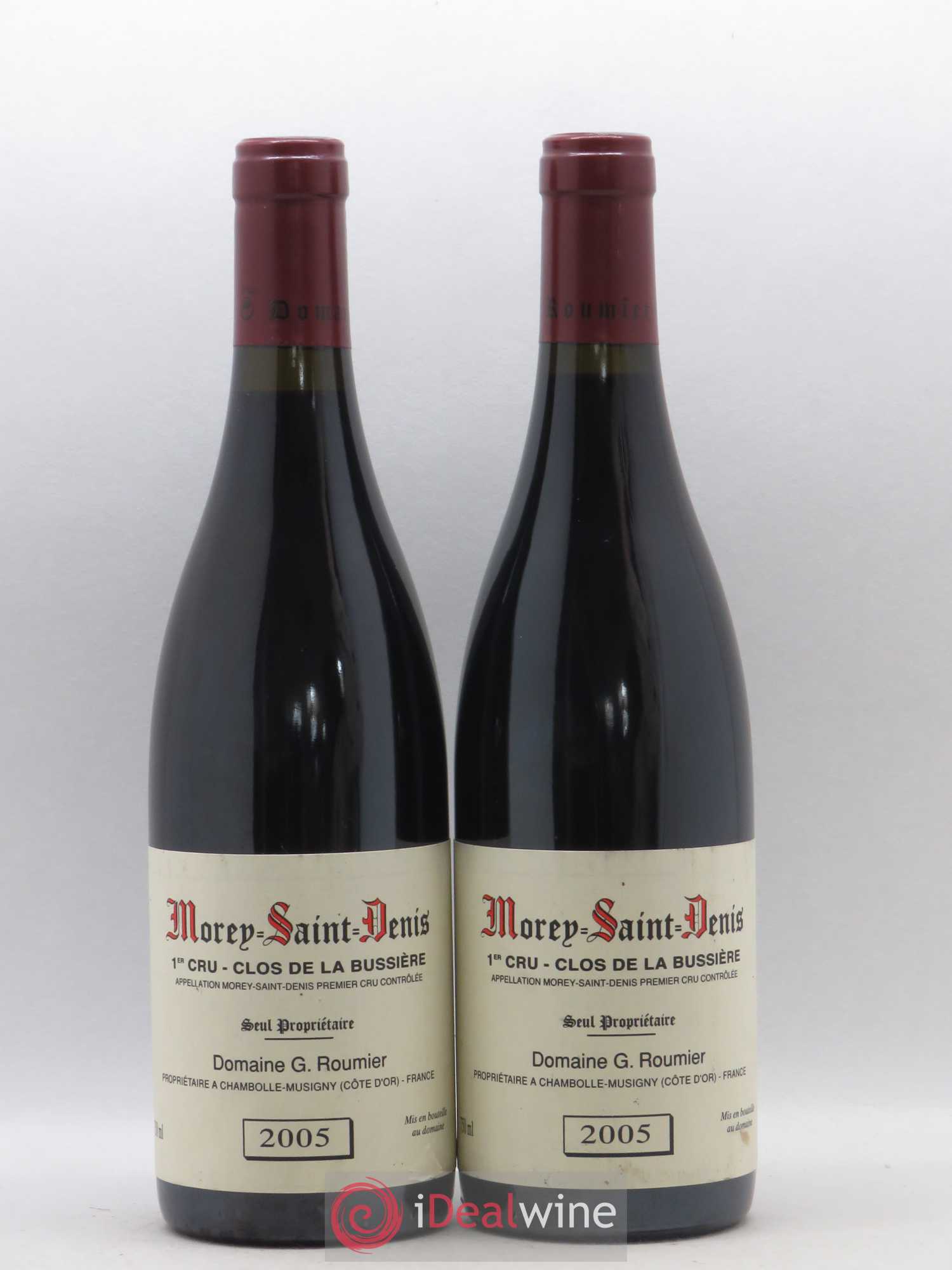 Morey-Saint-Denis 1er Cru Clos de la Bussière Georges Roumier (Domaine) 2005 - Lot de 2 bouteilles - 0