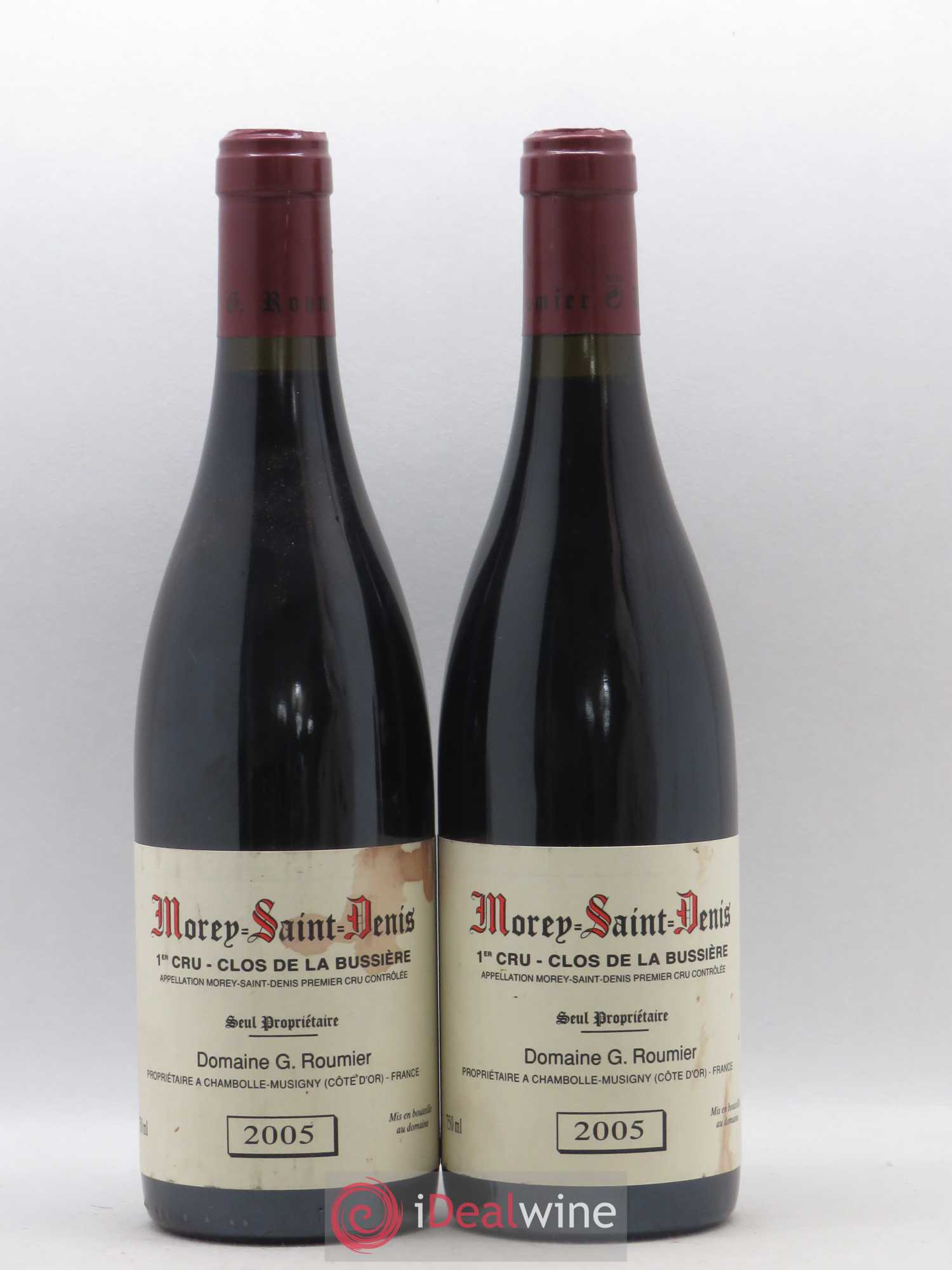 Morey-Saint-Denis 1er Cru Clos de la Bussière Georges Roumier (Domaine) 2005 - Lot de 2 bouteilles - 0