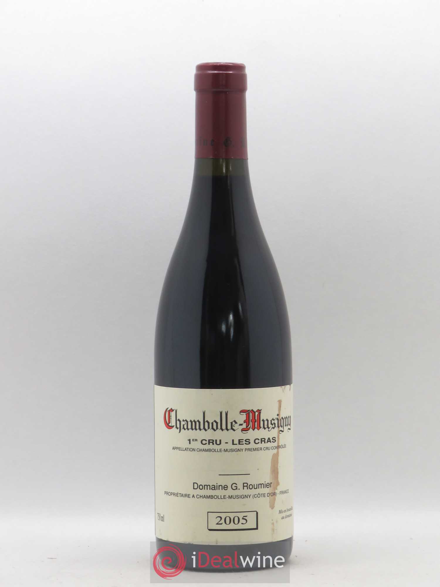 Chambolle-Musigny 1er Cru Les Cras Georges Roumier (Domaine) 2005 - Lot de 1 bouteille - 0