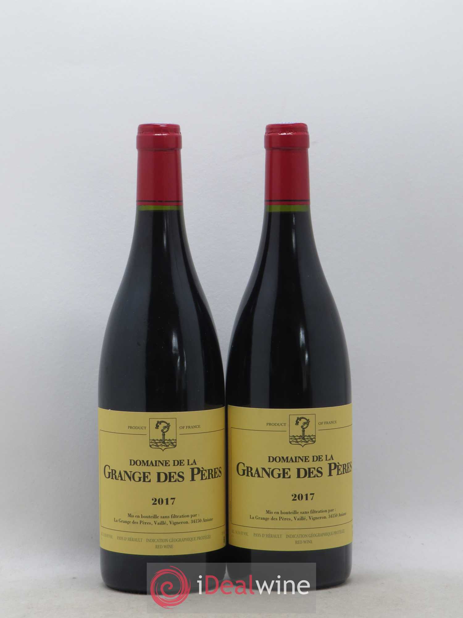 Pays d'Hérault Grange des Pères Laurent Vaillé 2017 - Lot de 2 bouteilles - 0