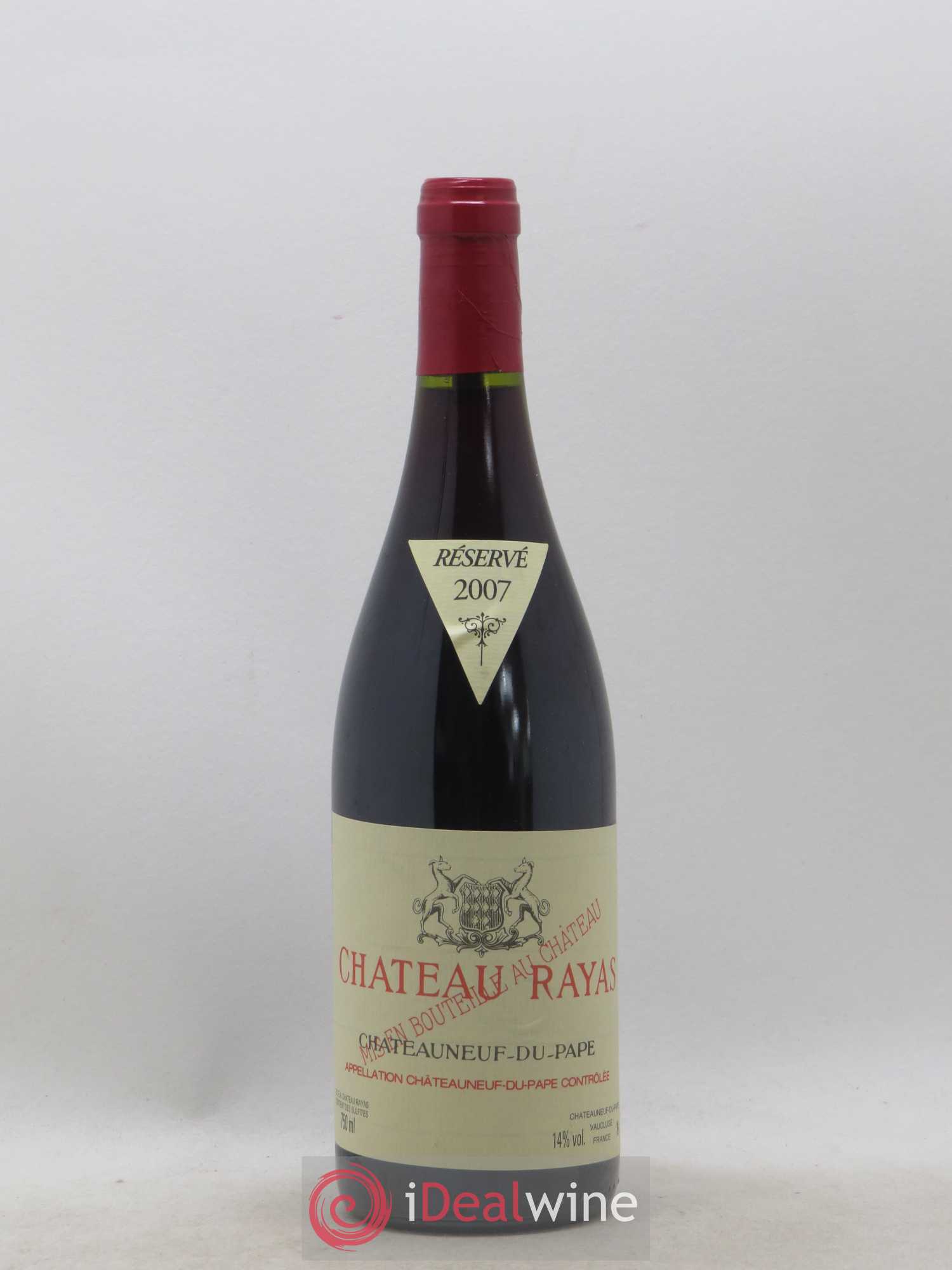 Châteauneuf-du-Pape Château Rayas Emmanuel Reynaud 2007 - Lot de 1 bouteille - 0