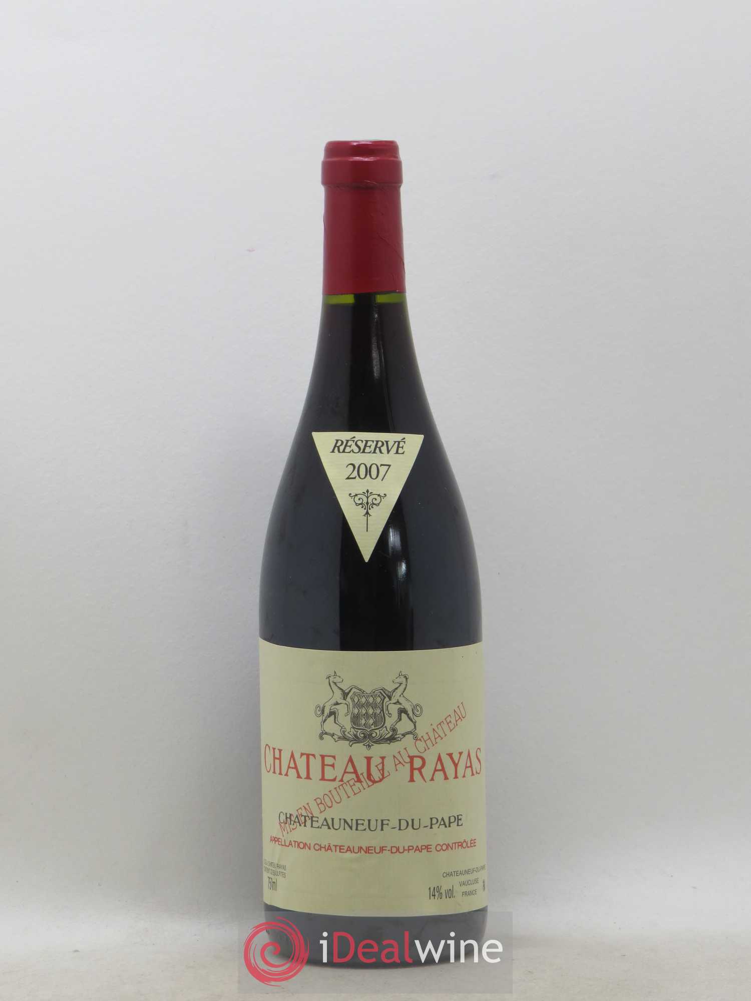 Châteauneuf-du-Pape Château Rayas Emmanuel Reynaud 2007 - Lot de 1 bouteille - 0