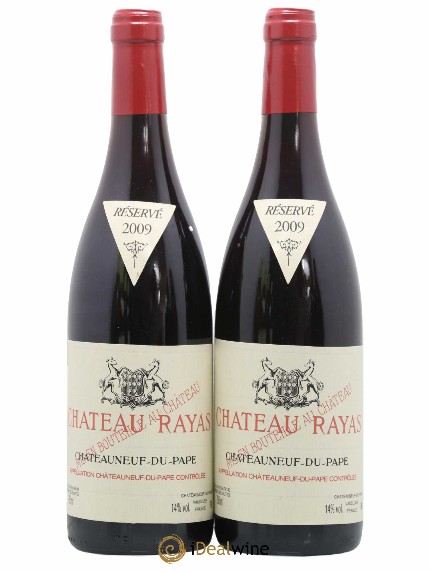Châteauneuf-du-Pape Château Rayas Emmanuel Reynaud 2009 - Lot de 2 bouteilles - 0