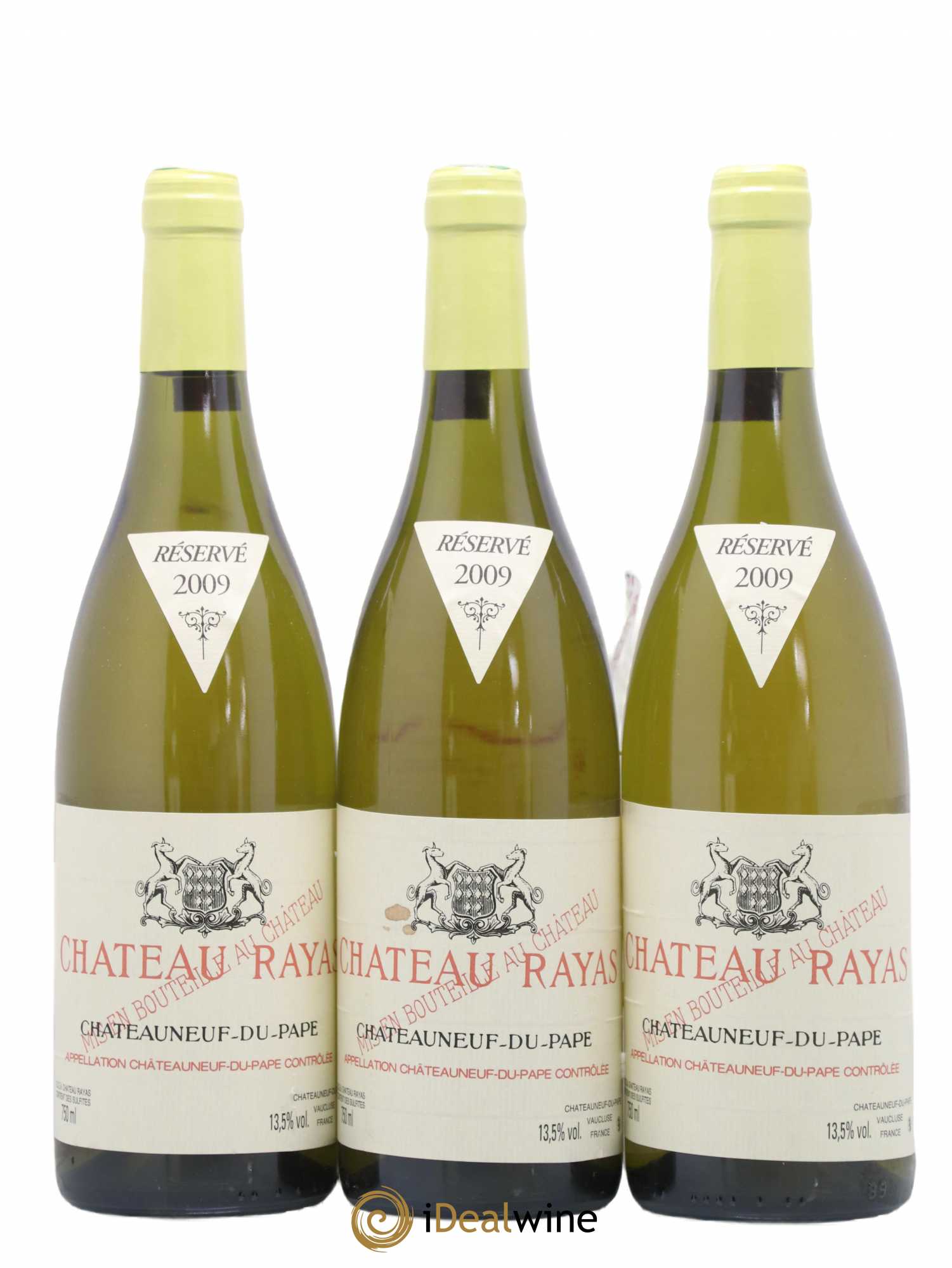 Châteauneuf-du-Pape Château Rayas Emmanuel Reynaud 2009 - Lot de 3 bouteilles - 0