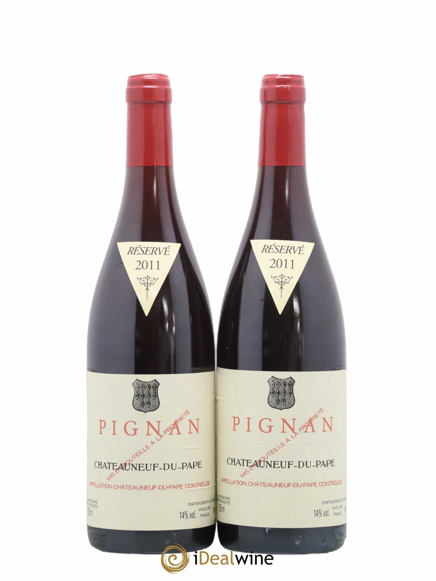 Châteauneuf-du-Pape Pignan Emmanuel Reynaud 2011 - Lot de 2 bouteilles - 0