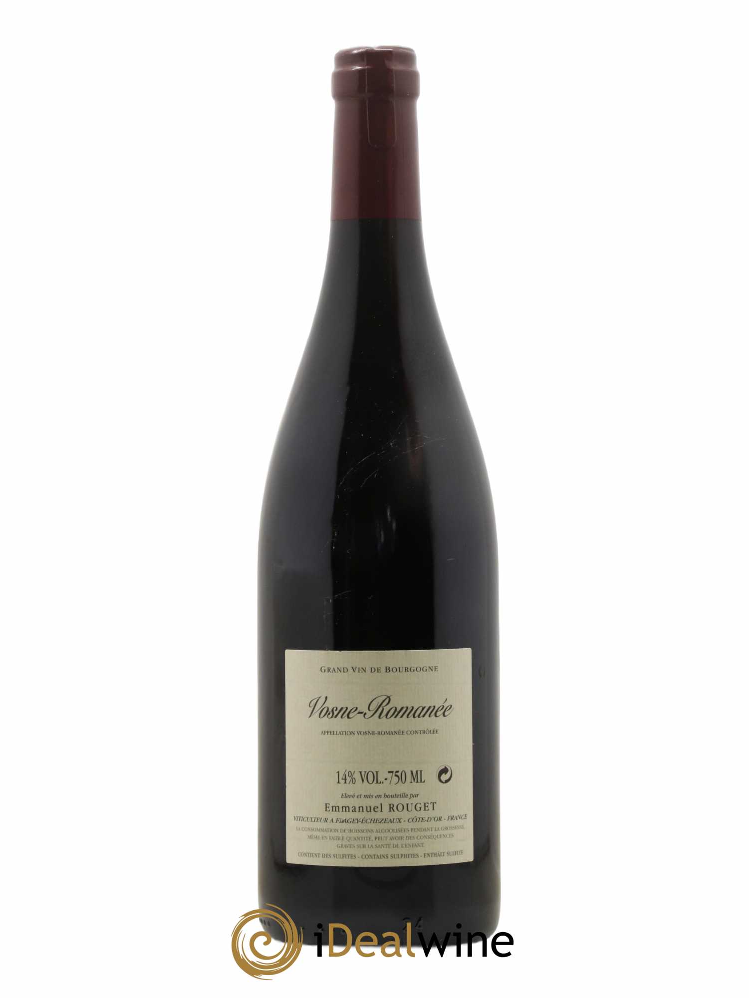 Vosne-Romanée Emmanuel Rouget 2018 - Lot of 1 bottle - 1