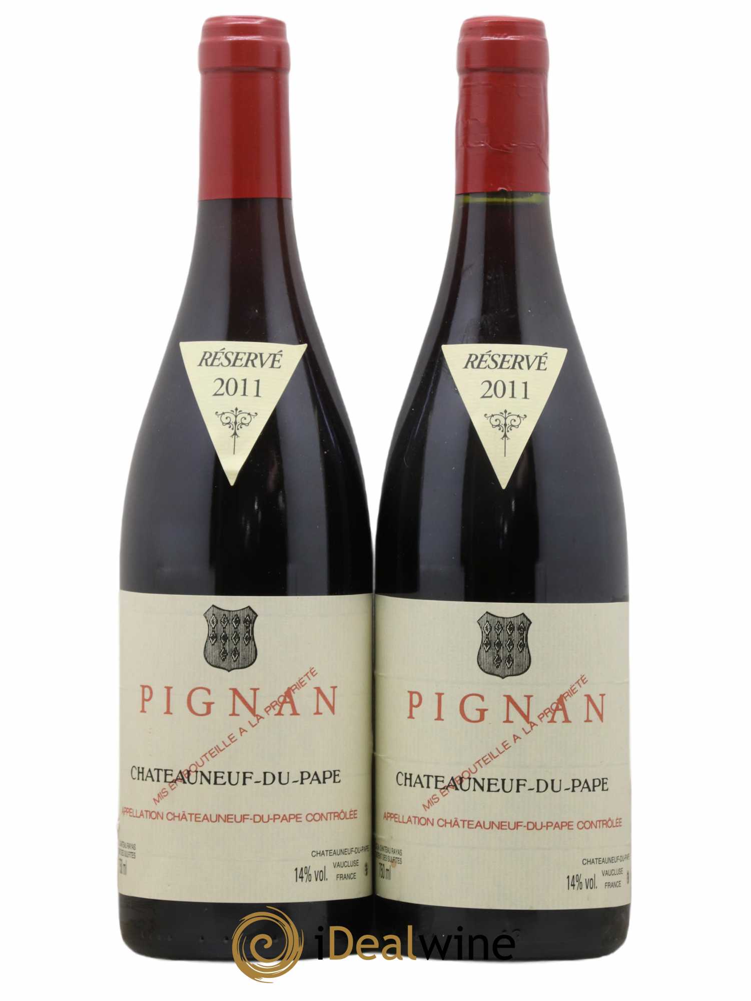 Châteauneuf-du-Pape Pignan Emmanuel Reynaud 2011 - Lot de 2 bouteilles - 0