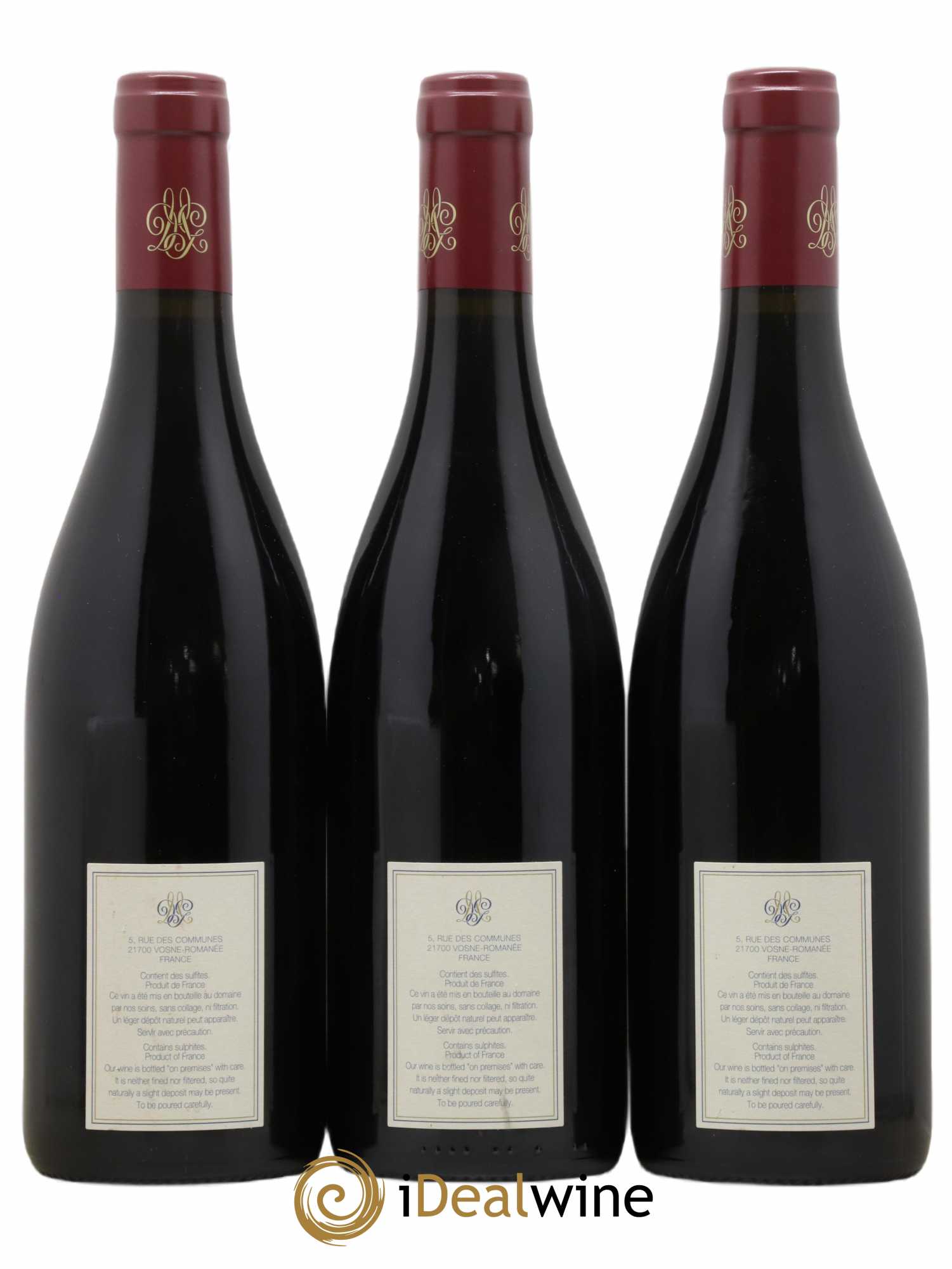 Vosne-Romanée Mugneret-Gibourg (Domaine) 2020 - Lot de 3 bouteilles - 1