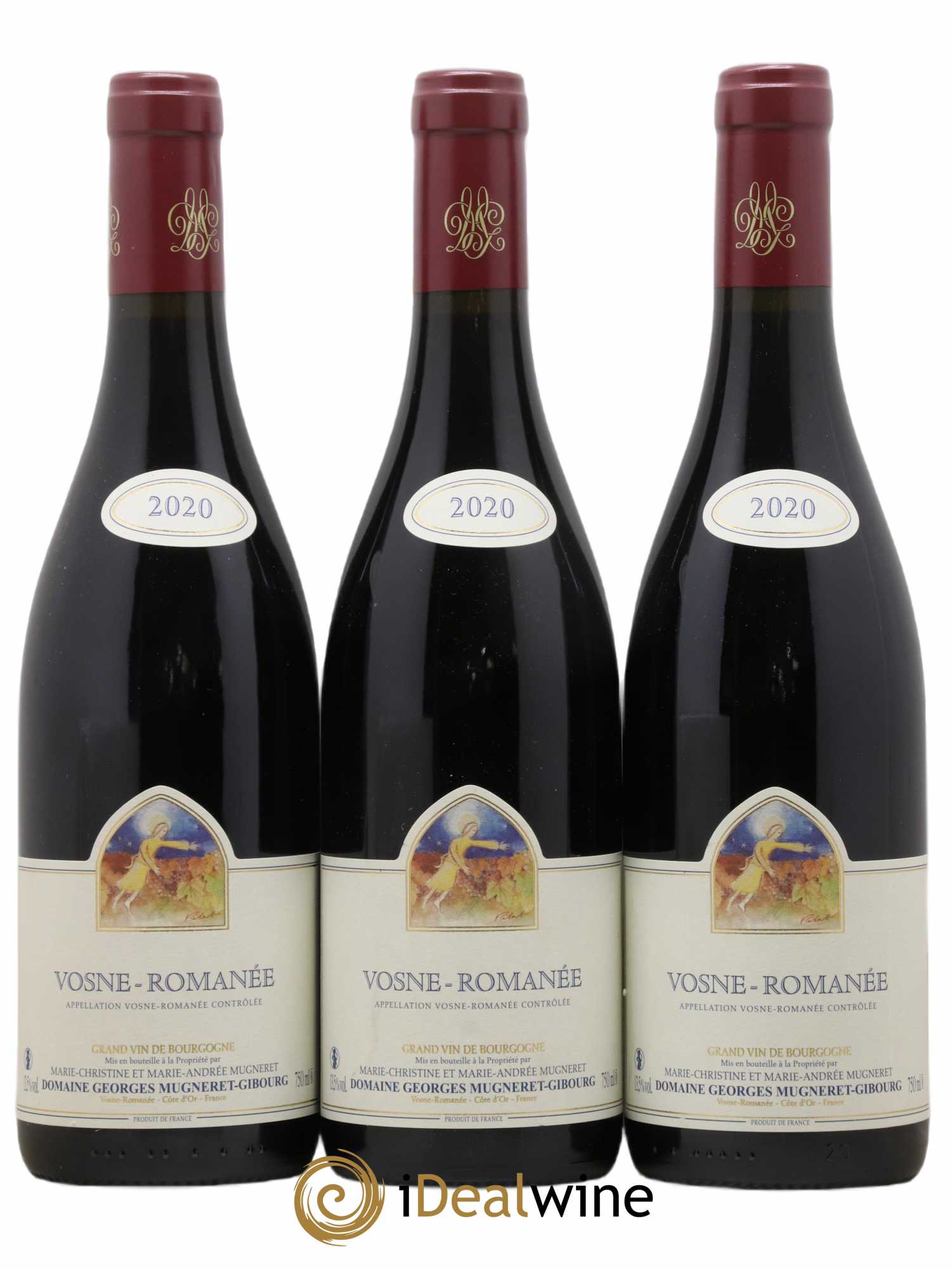 Vosne-Romanée Mugneret-Gibourg (Domaine) 2020 - Lot de 3 bouteilles - 0