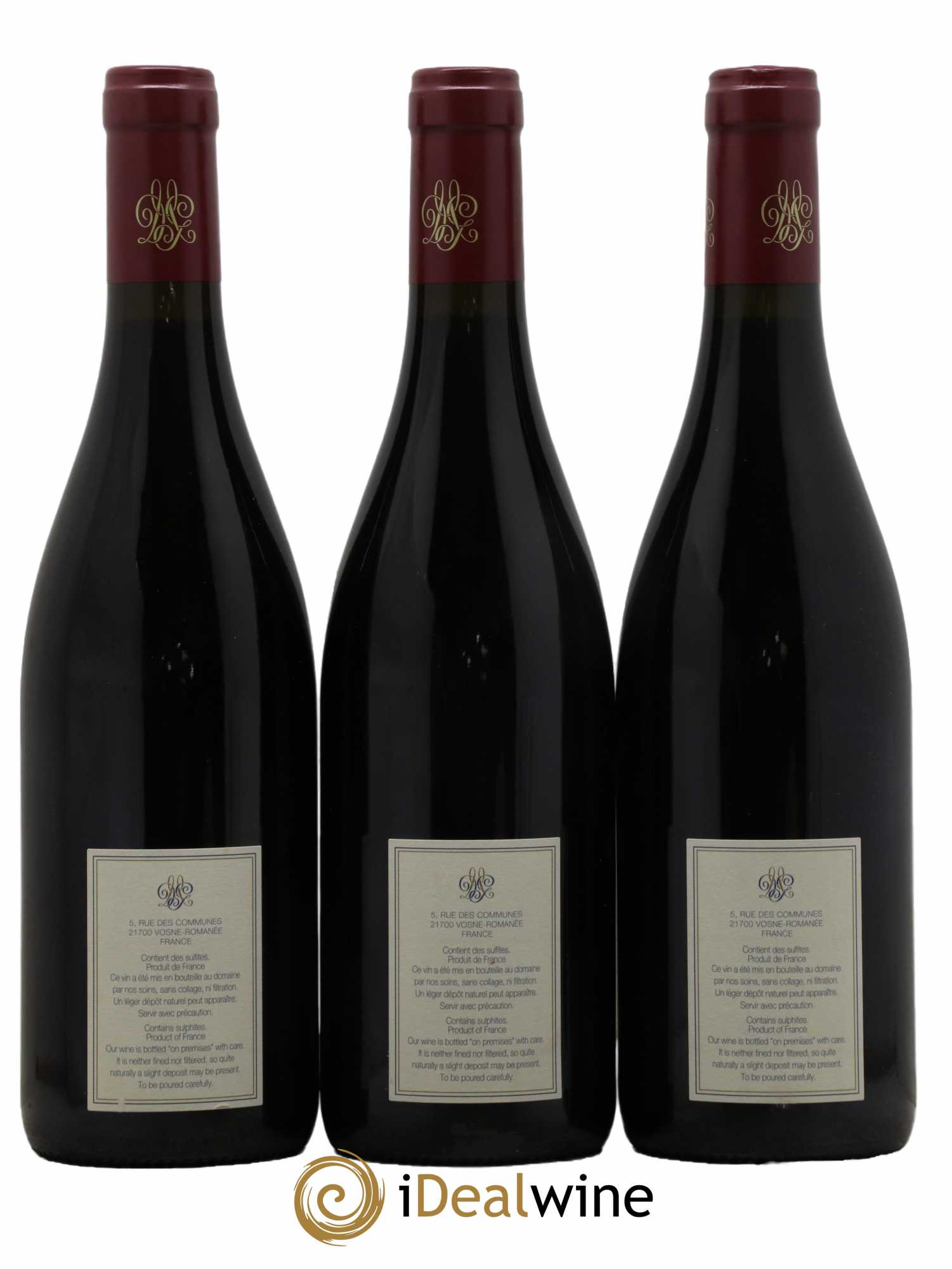 Nuits-Saint-Georges 1er Cru Les Chaignots Mugneret-Gibourg (Domaine) 2021 - Lot de 3 bouteilles - 1