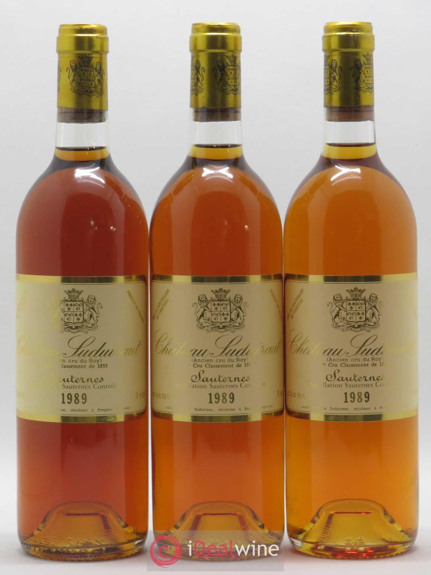 Château Suduiraut 1er Grand Cru Classé 1989 - Lotto di 12 bottiglie - 4