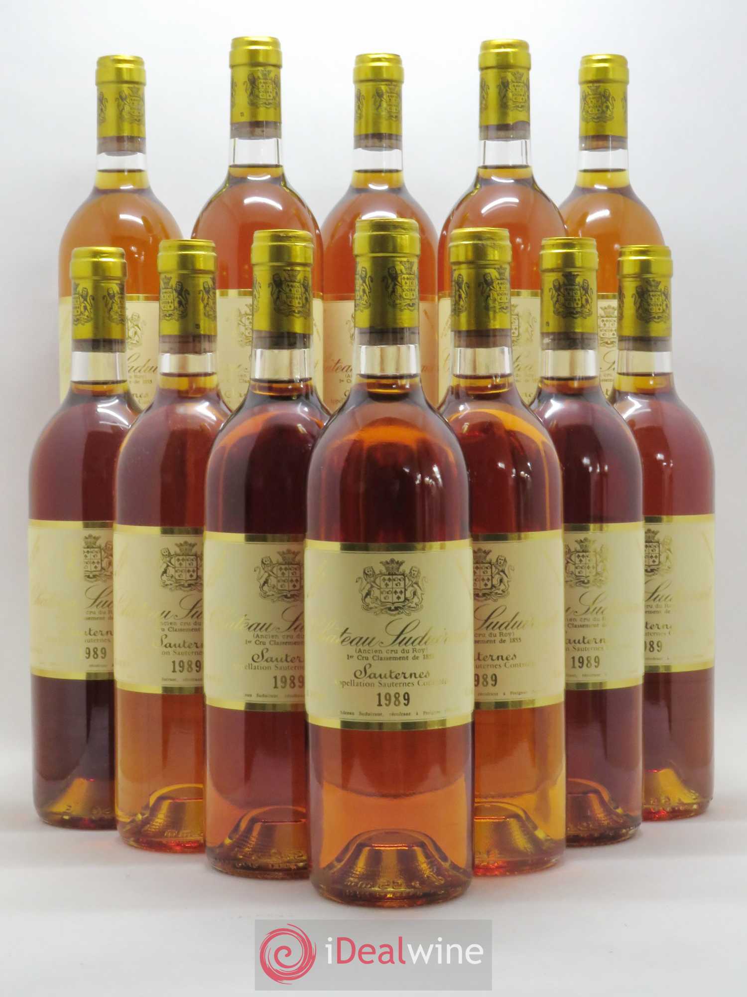 Château Suduiraut 1er Grand Cru Classé 1989 - Lotto di 12 bottiglie - 0